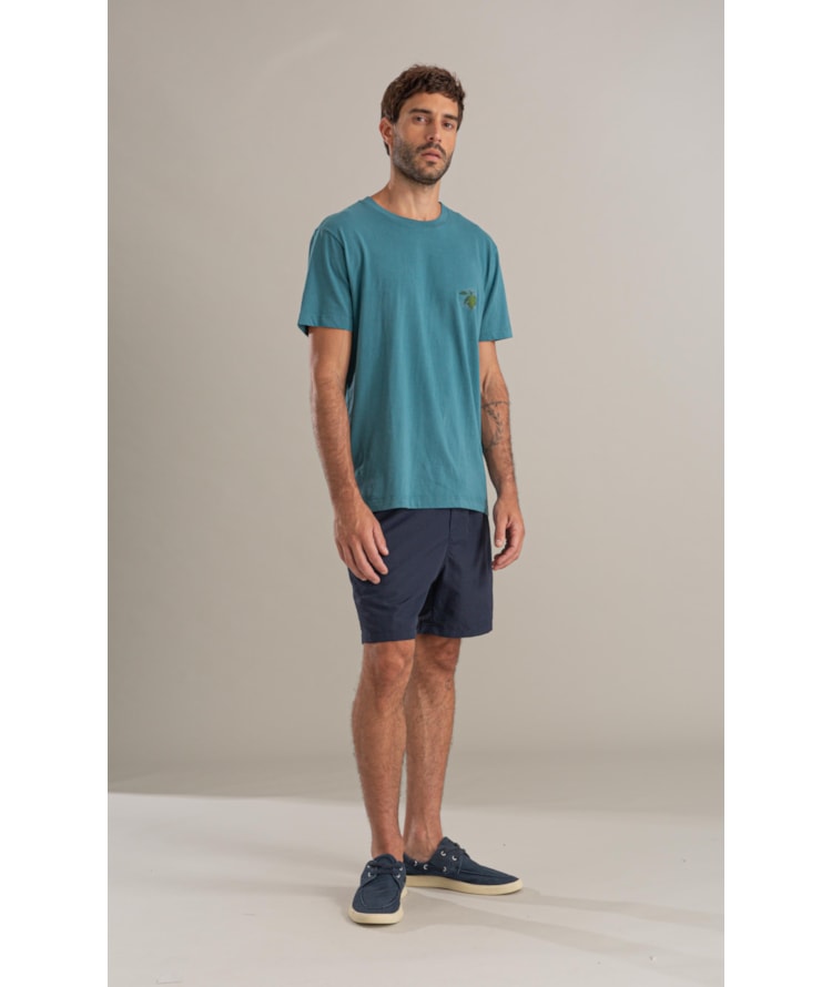 Beach Short Surf Crumpled Dark Navy