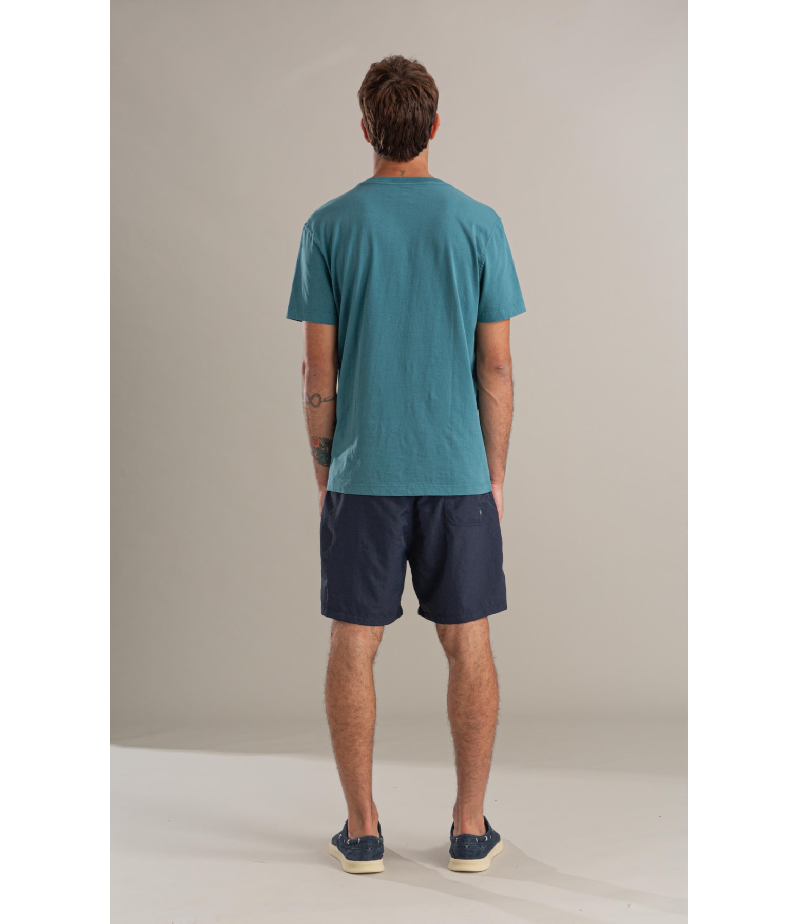 Beach Short Surf Crumpled Dark Navy