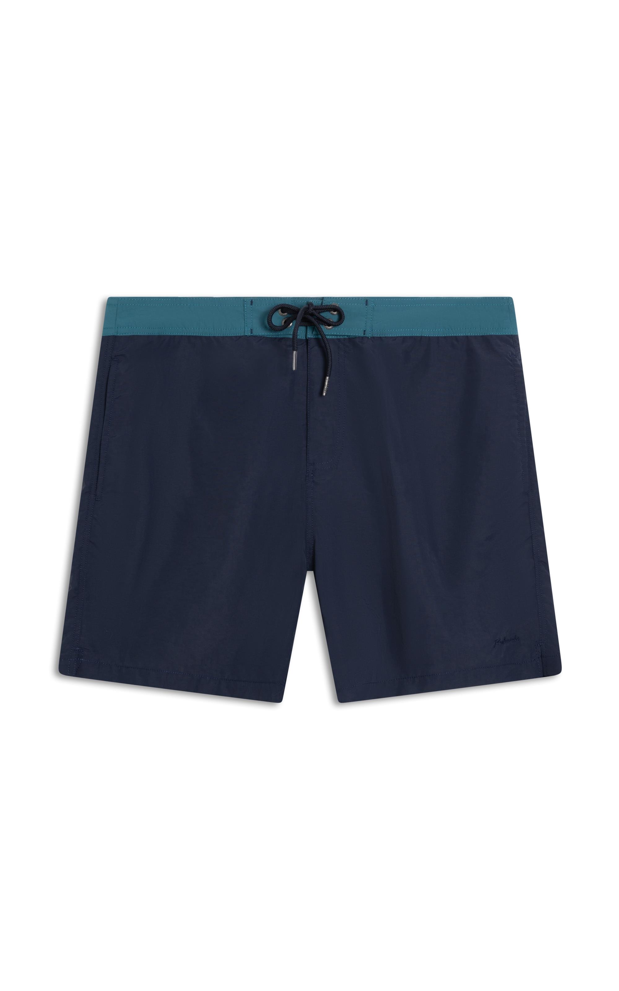 Beach Short Surf Crumpled Dark Navy