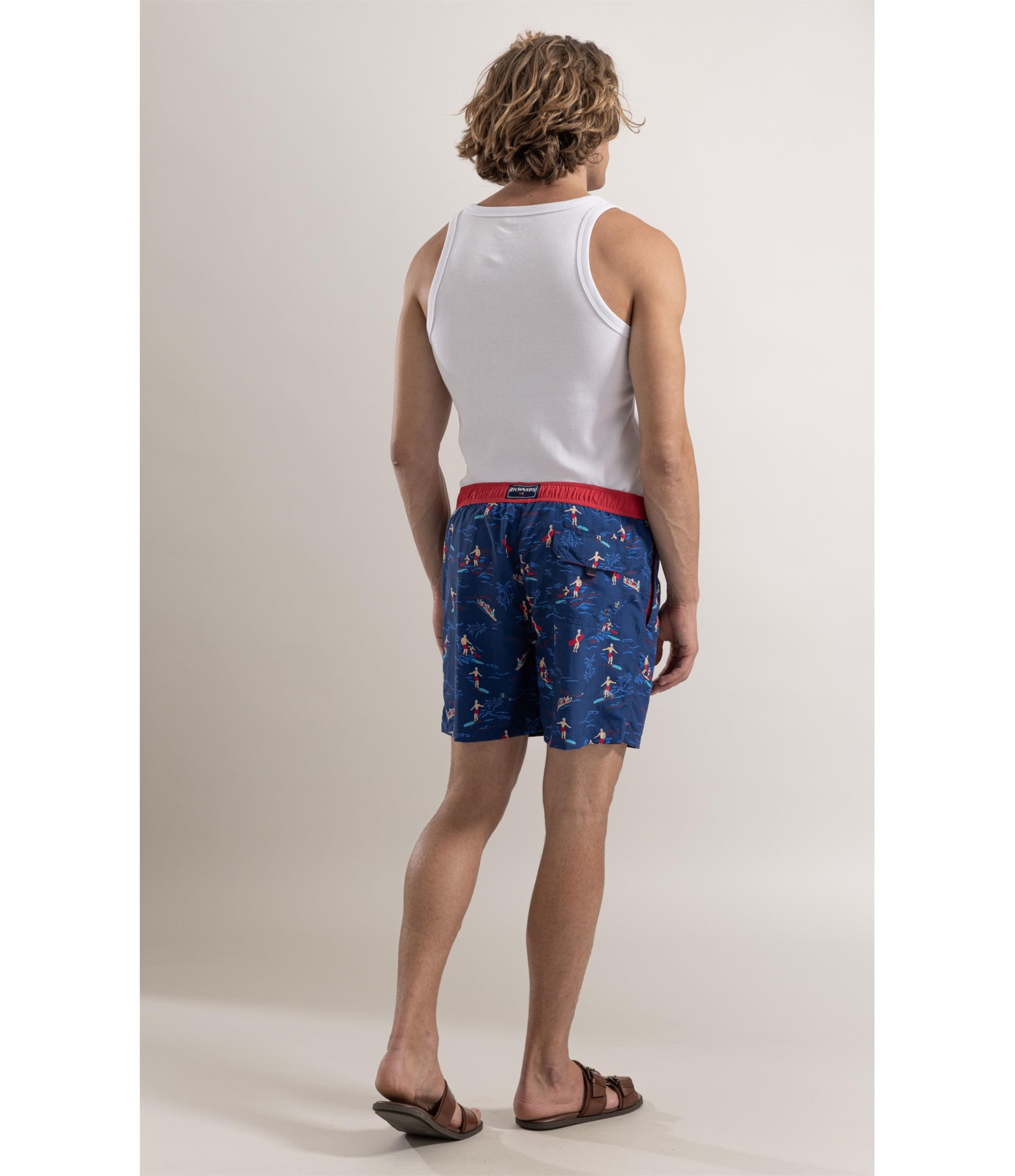 Beach Short Surfers Regular Marinho