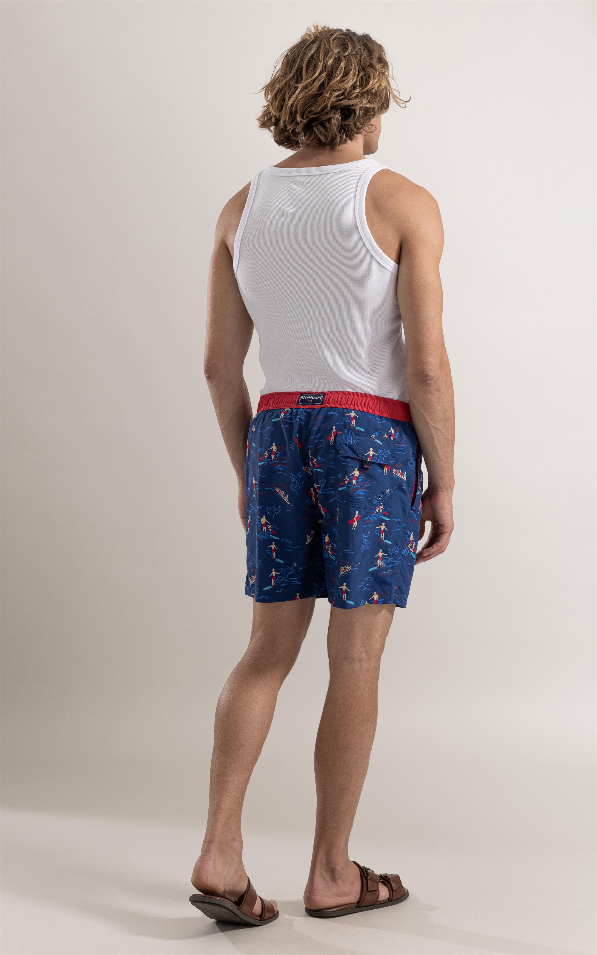 Beach Short Surfers Regular Marinho