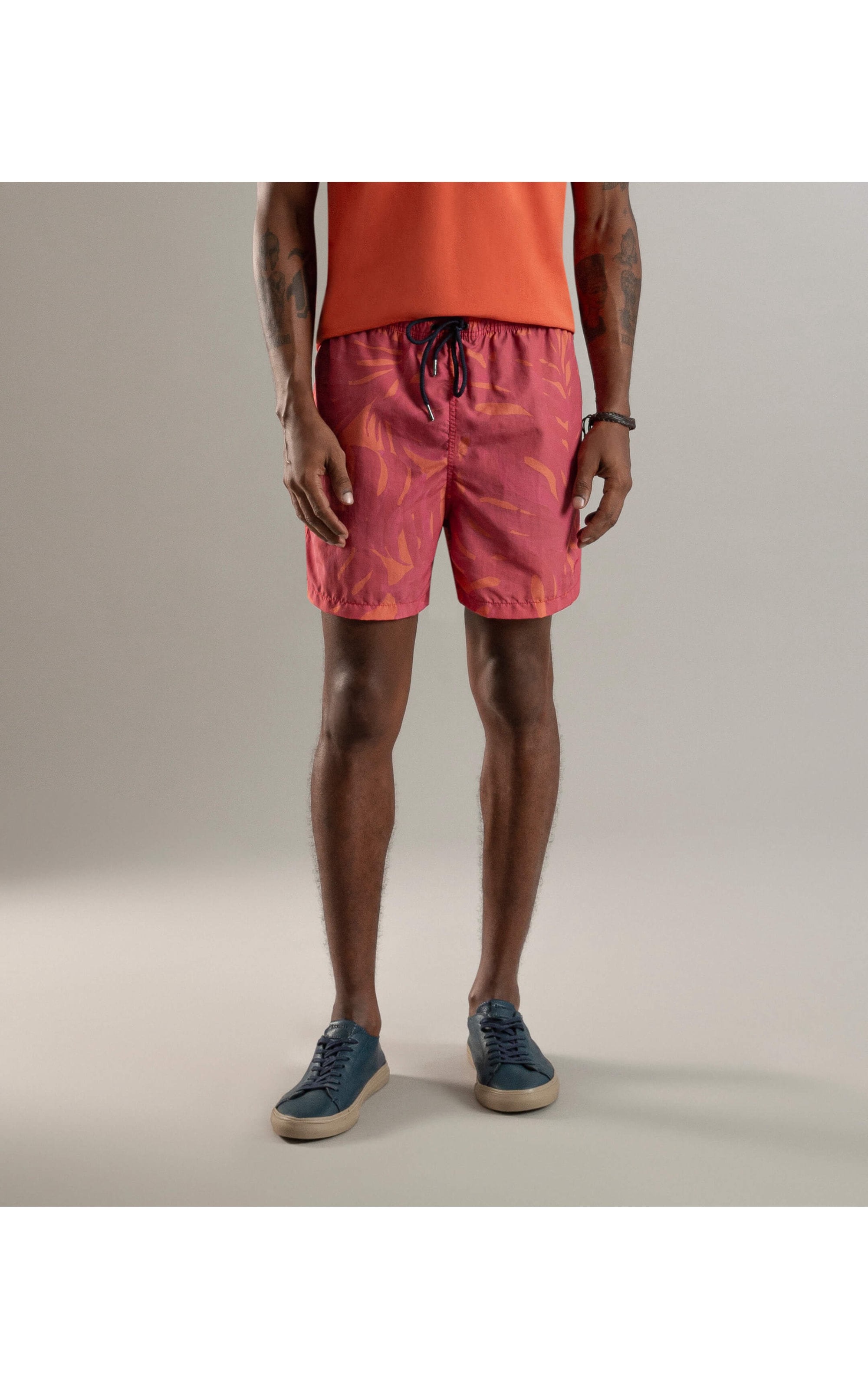  Beach Short Tahiti Regular Vermelho