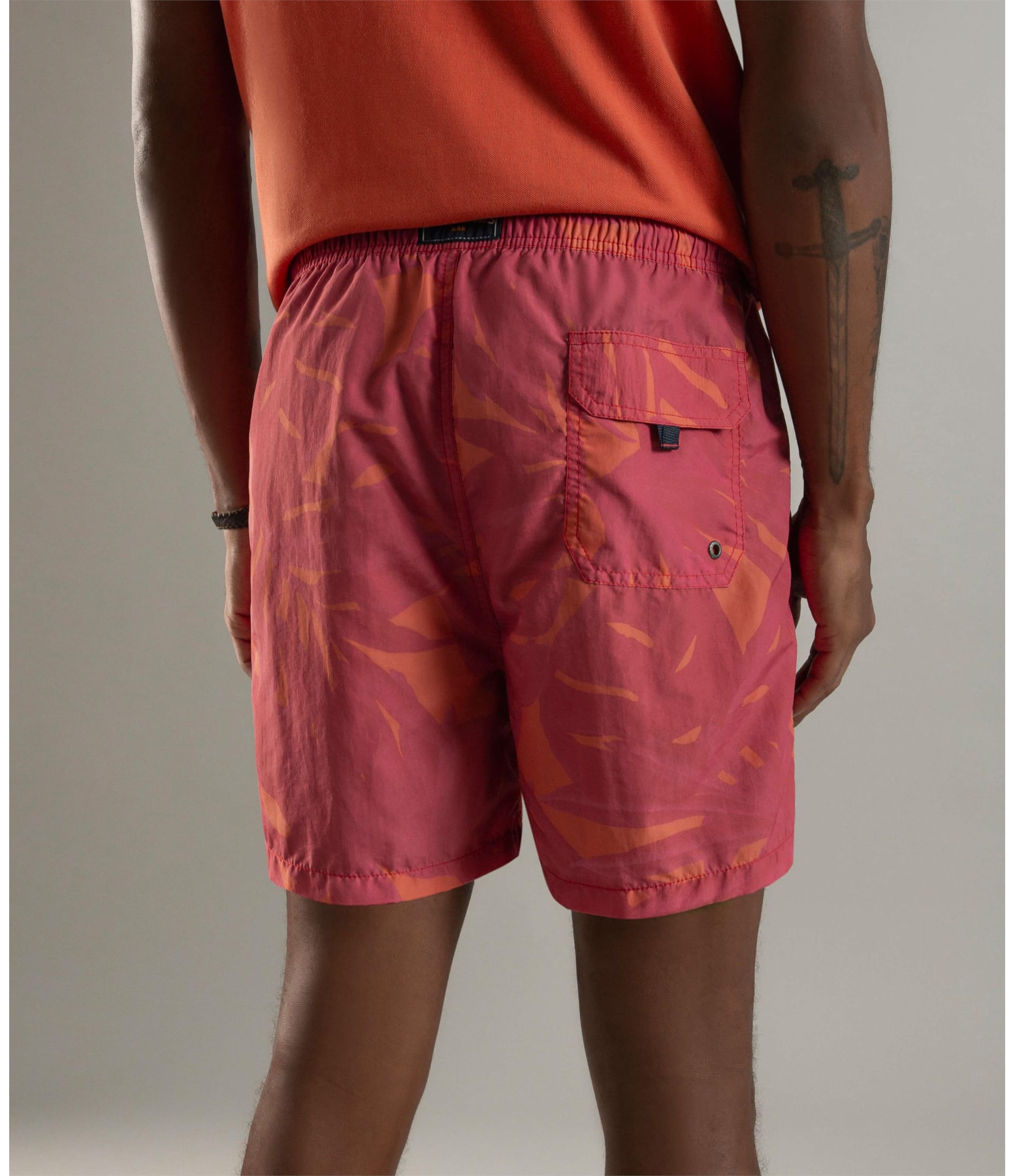  Beach Short Tahiti Regular Vermelho