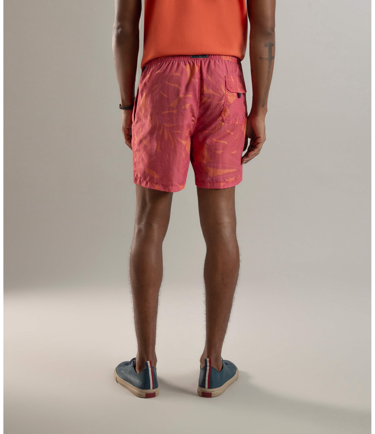  Beach Short Tahiti Regular Vermelho