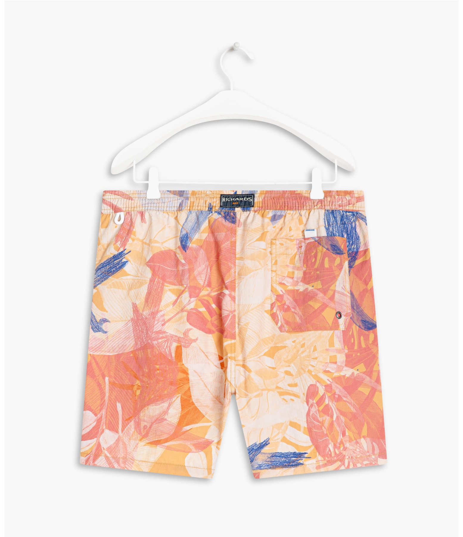 Beach Short Tapestry Regular Amarelo