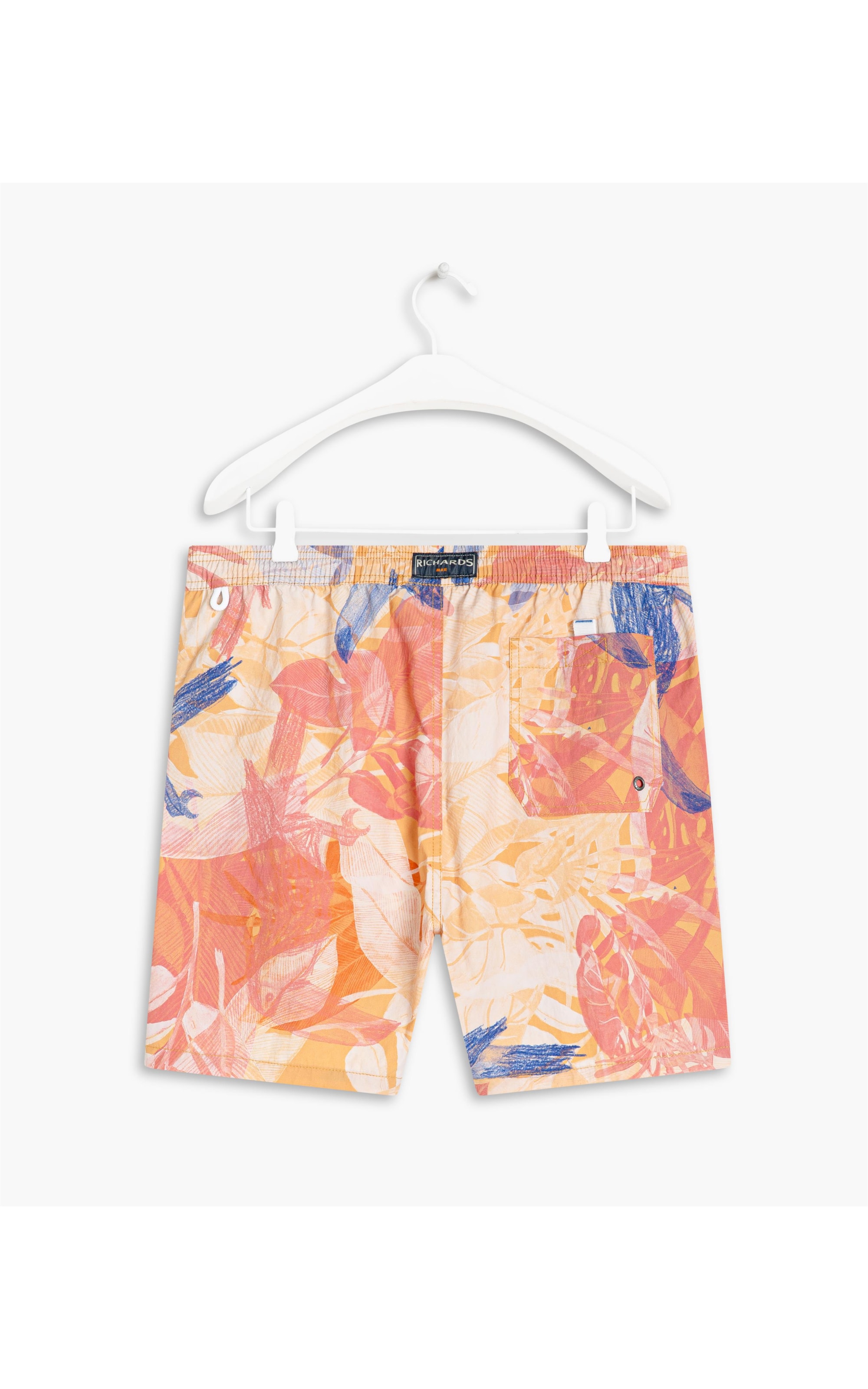 Beach Short Tapestry Regular Amarelo