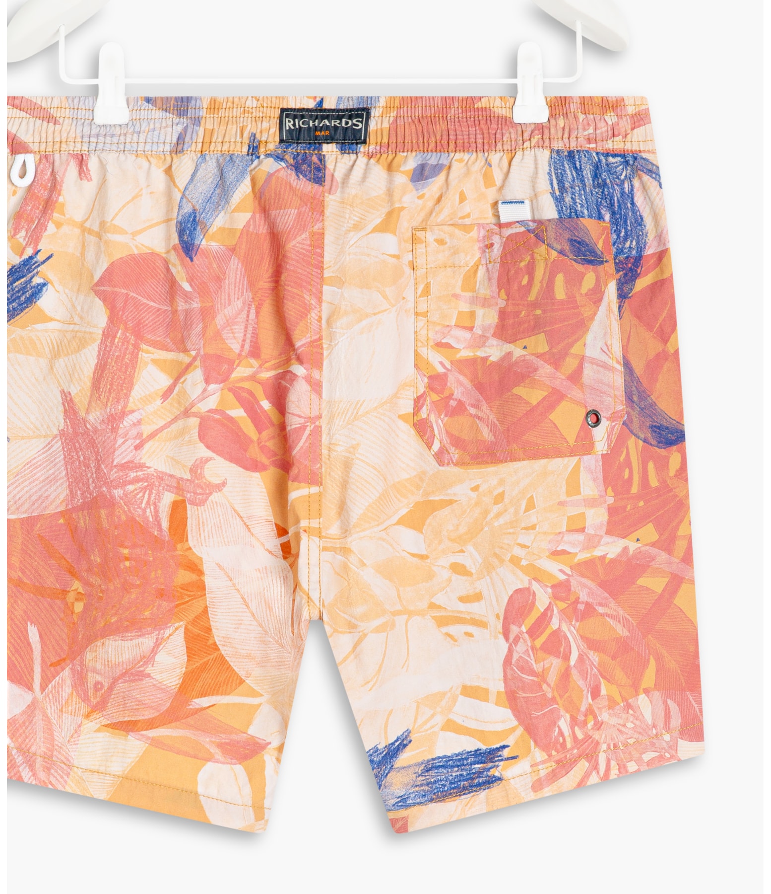 Beach Short Tapestry Regular Amarelo