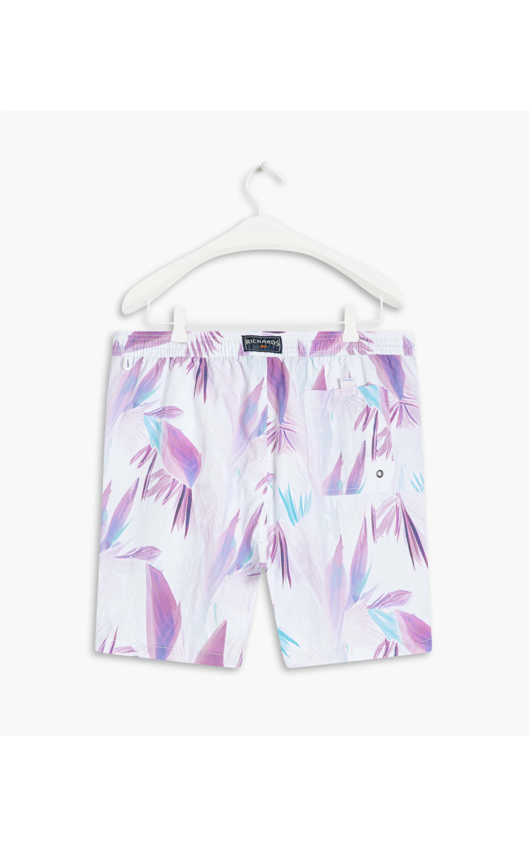 Beach Short Tapestry Regular Branco