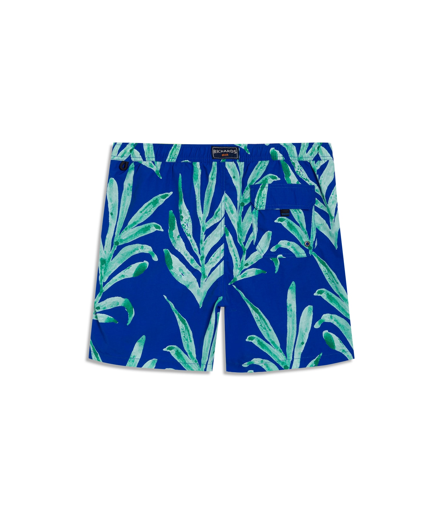 Beach Short Tropical Azul Bic