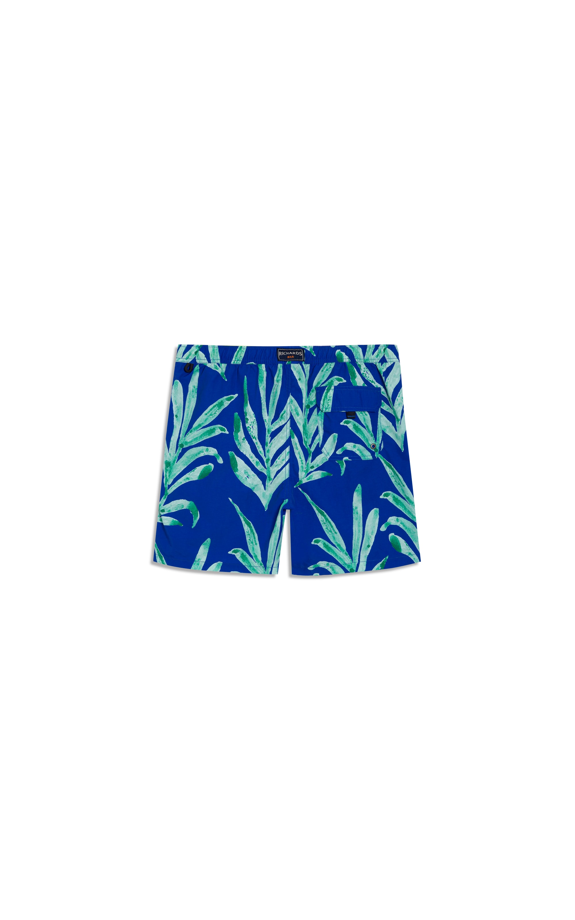 Beach Short Tropical Azul Bic