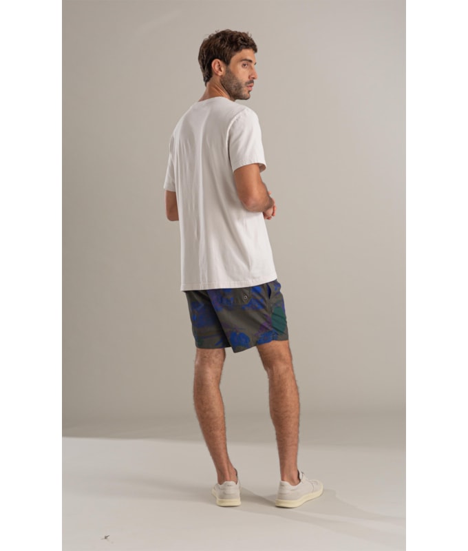 Beach Short Tropical Biarritz Tabaco