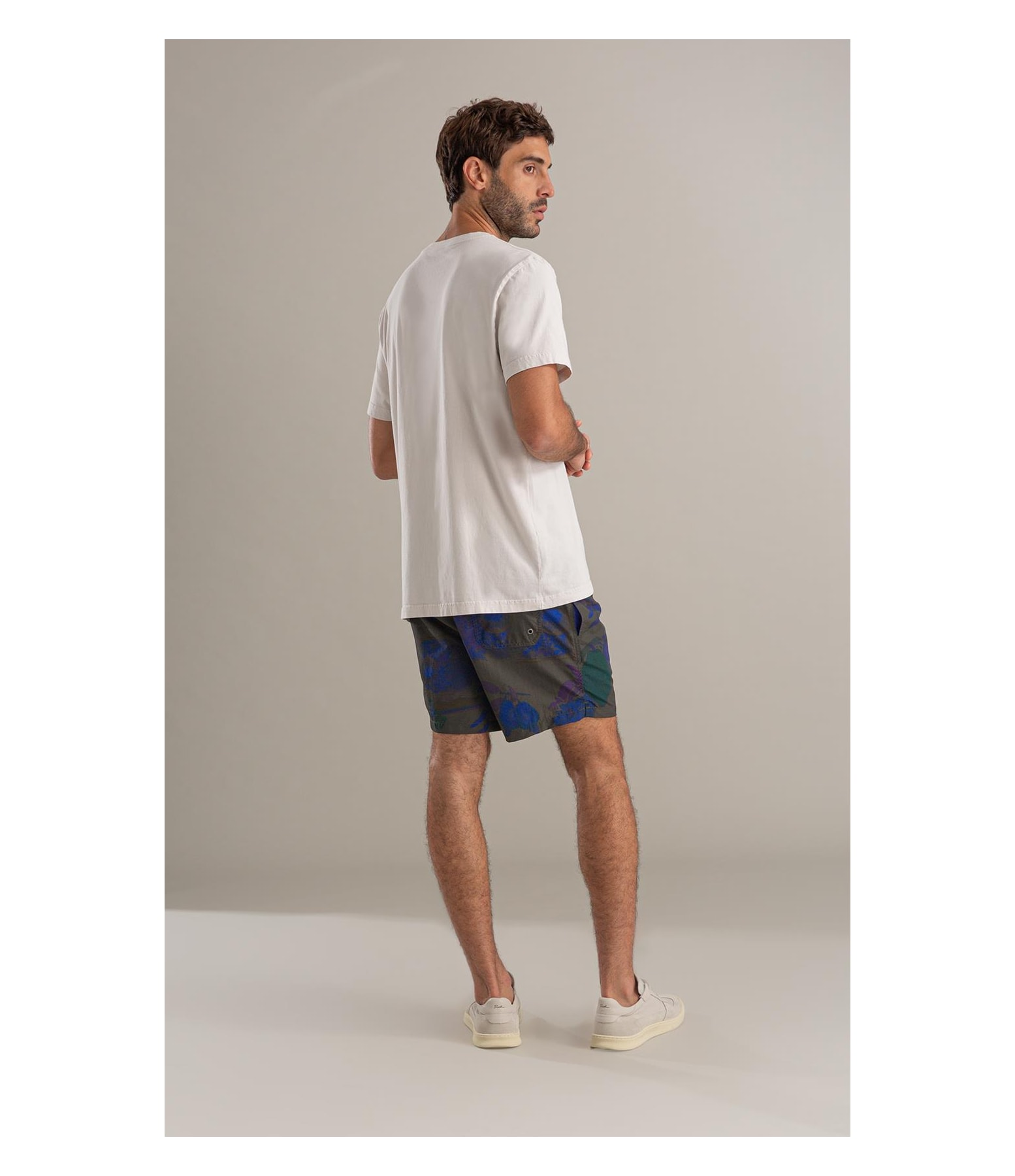 Beach Short Tropical Biarritz Tabaco