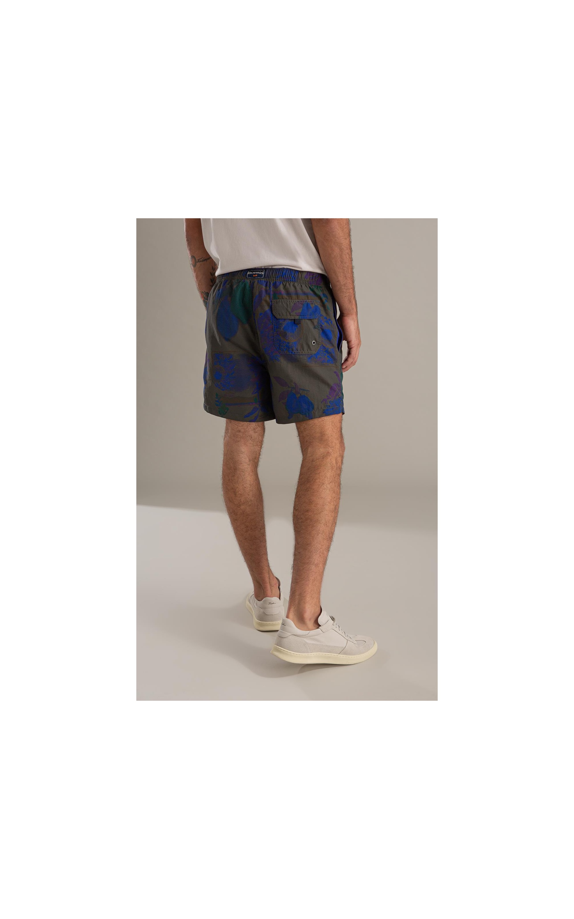 Beach Short Tropical Biarritz Tabaco