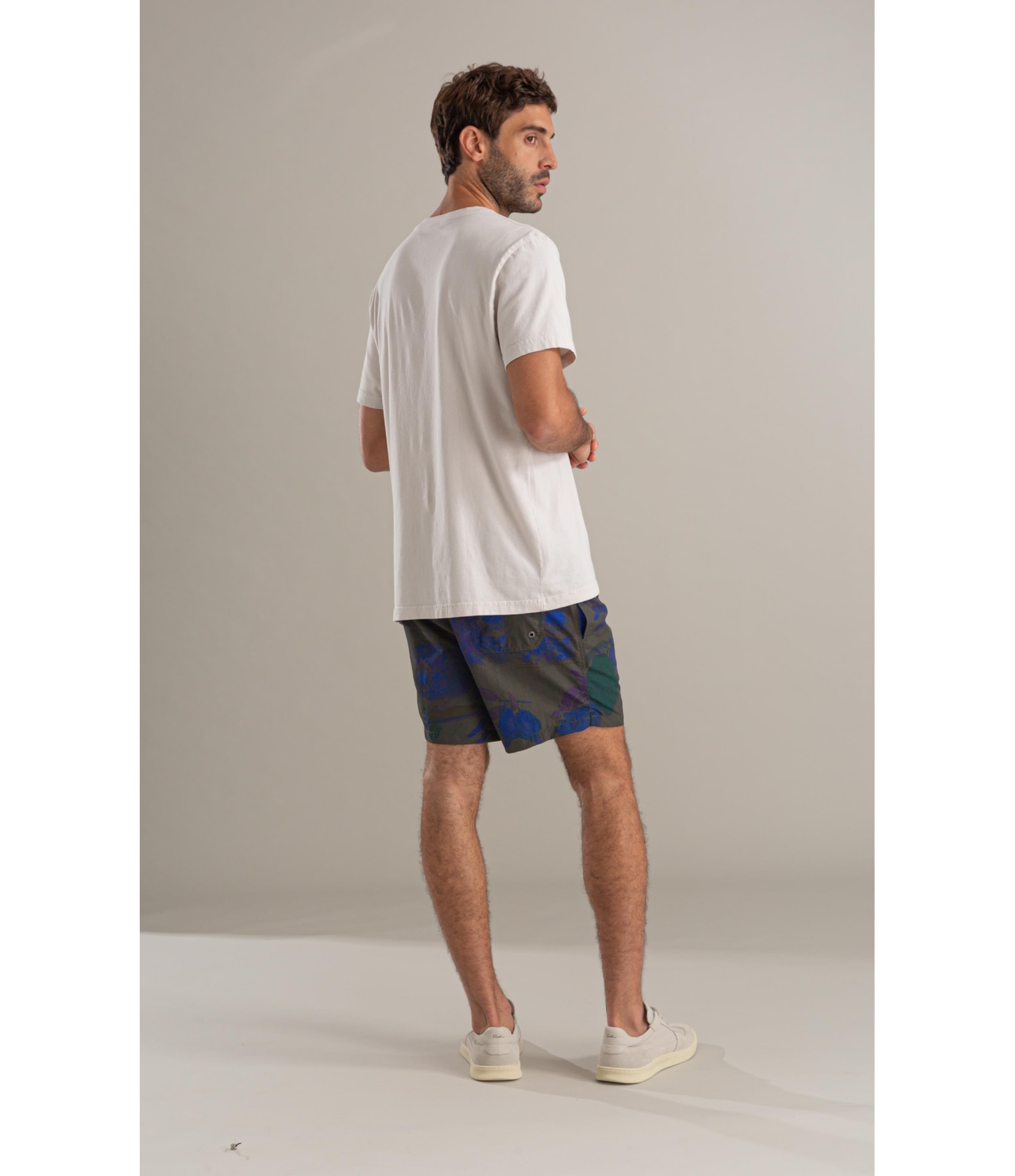 Beach Short Tropical Biarritz Tabaco