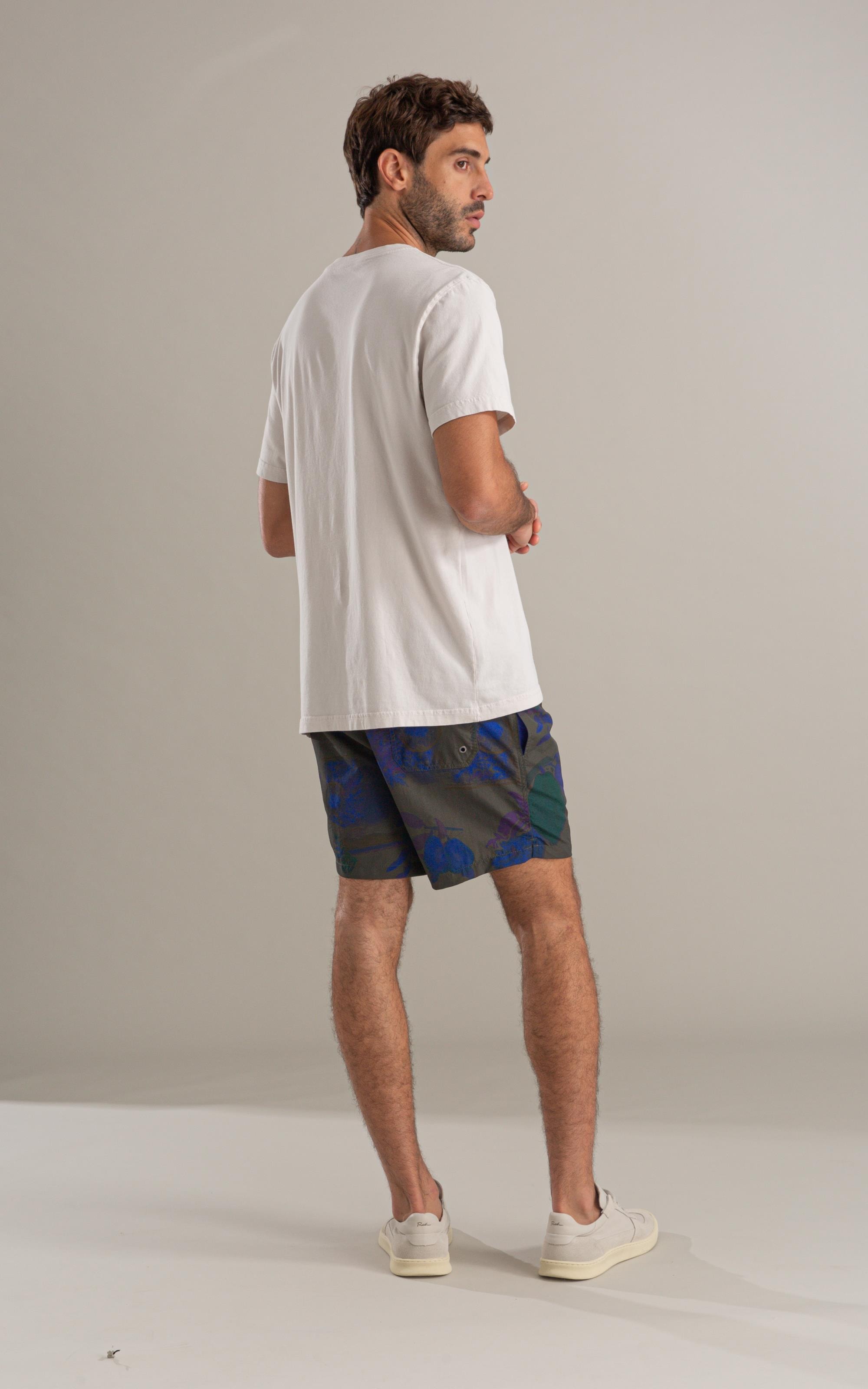 Beach Short Tropical Biarritz Tabaco