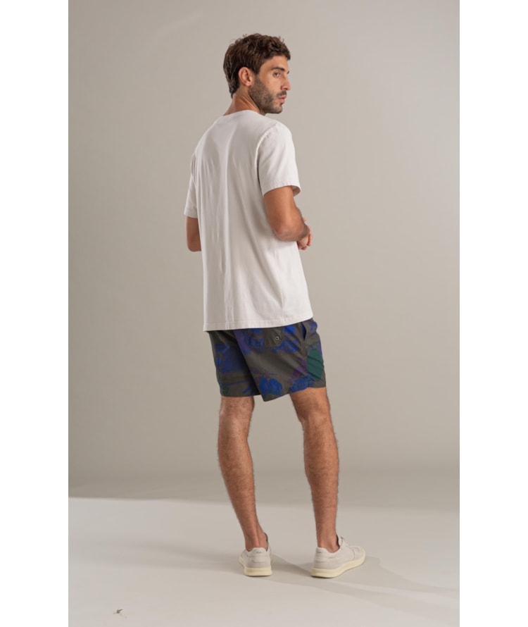 Beach Short Tropical Biarritz Tabaco