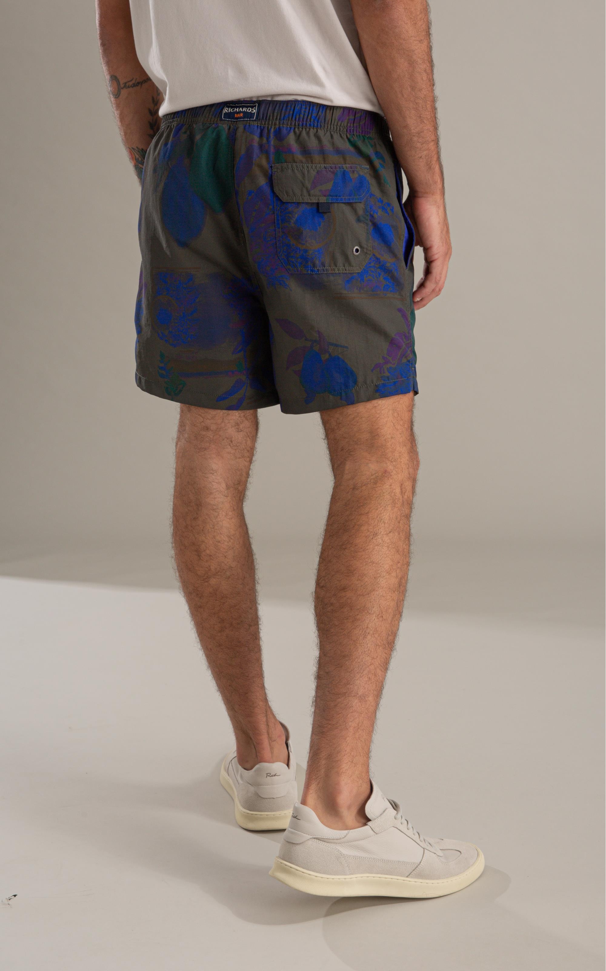 Beach Short Tropical Biarritz Tabaco