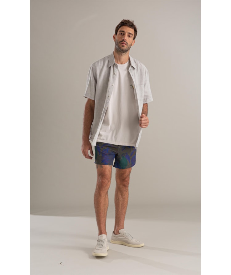 Beach Short Tropical Biarritz Tabaco