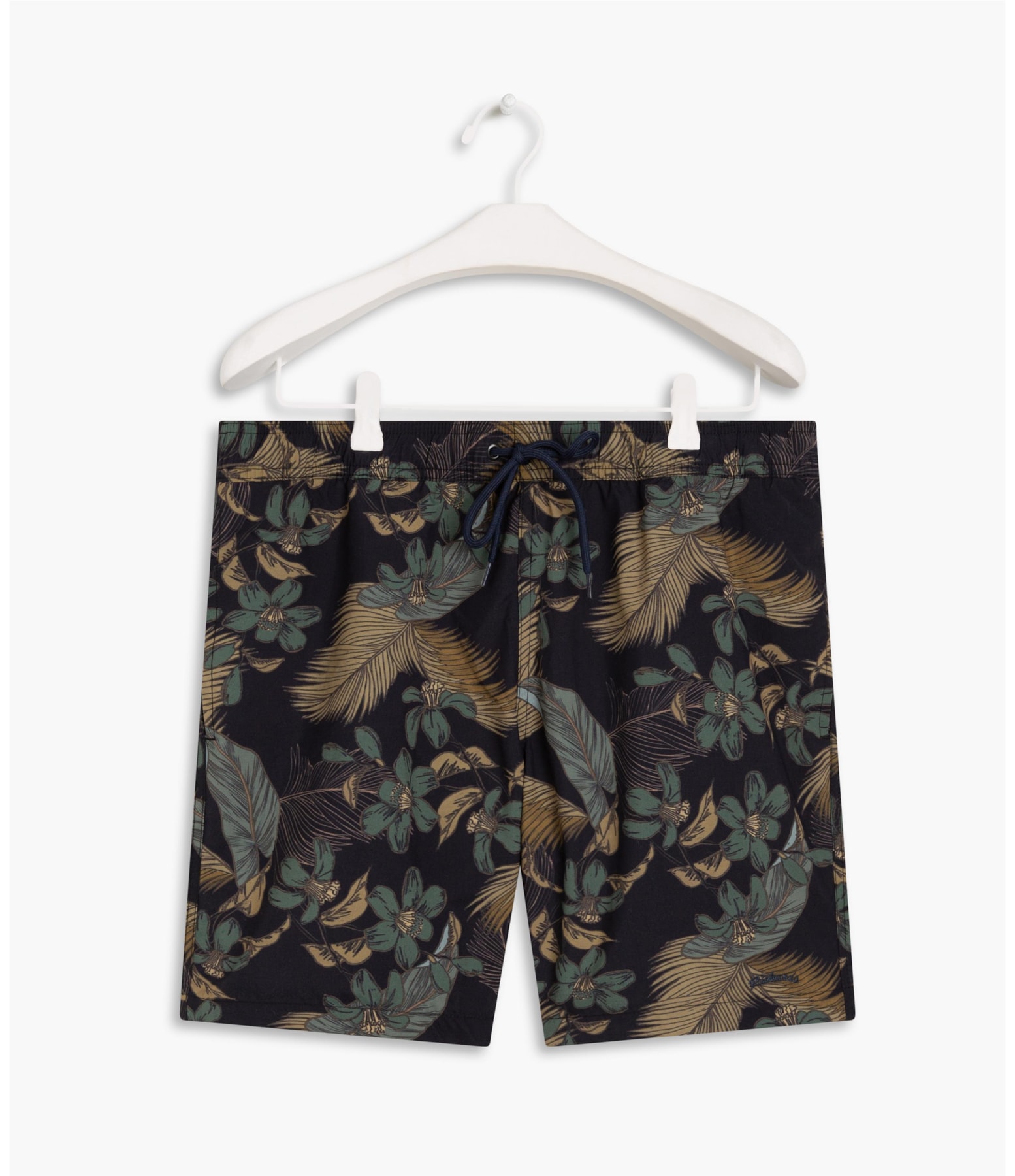 Beach Short Tropical Color Marinho