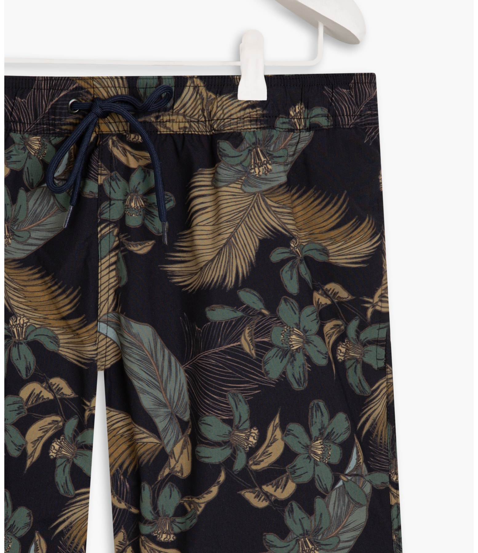 Beach Short Tropical Color Marinho