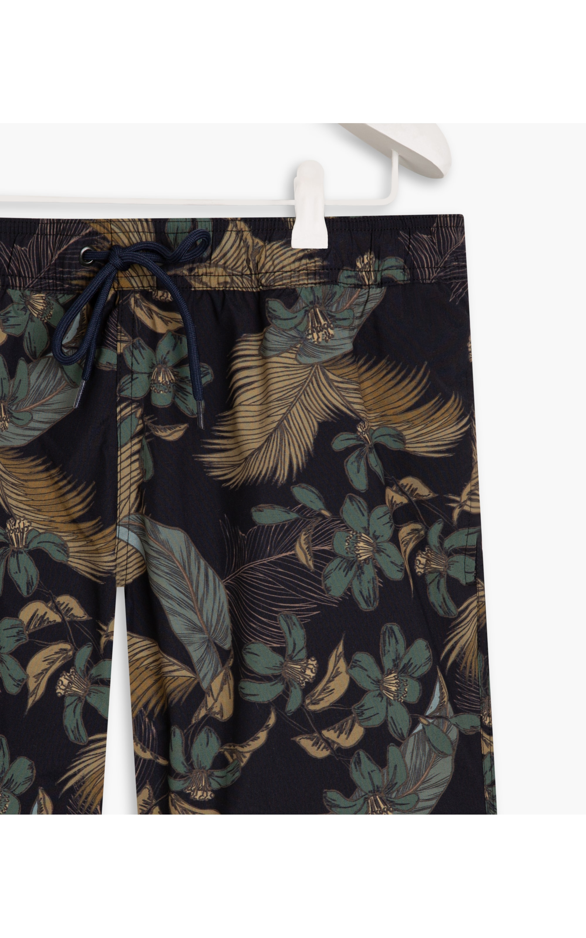 Beach Short Tropical Color Marinho