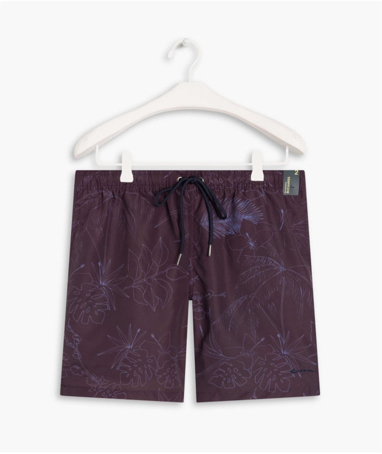Beach Short Tropico Azul Bic