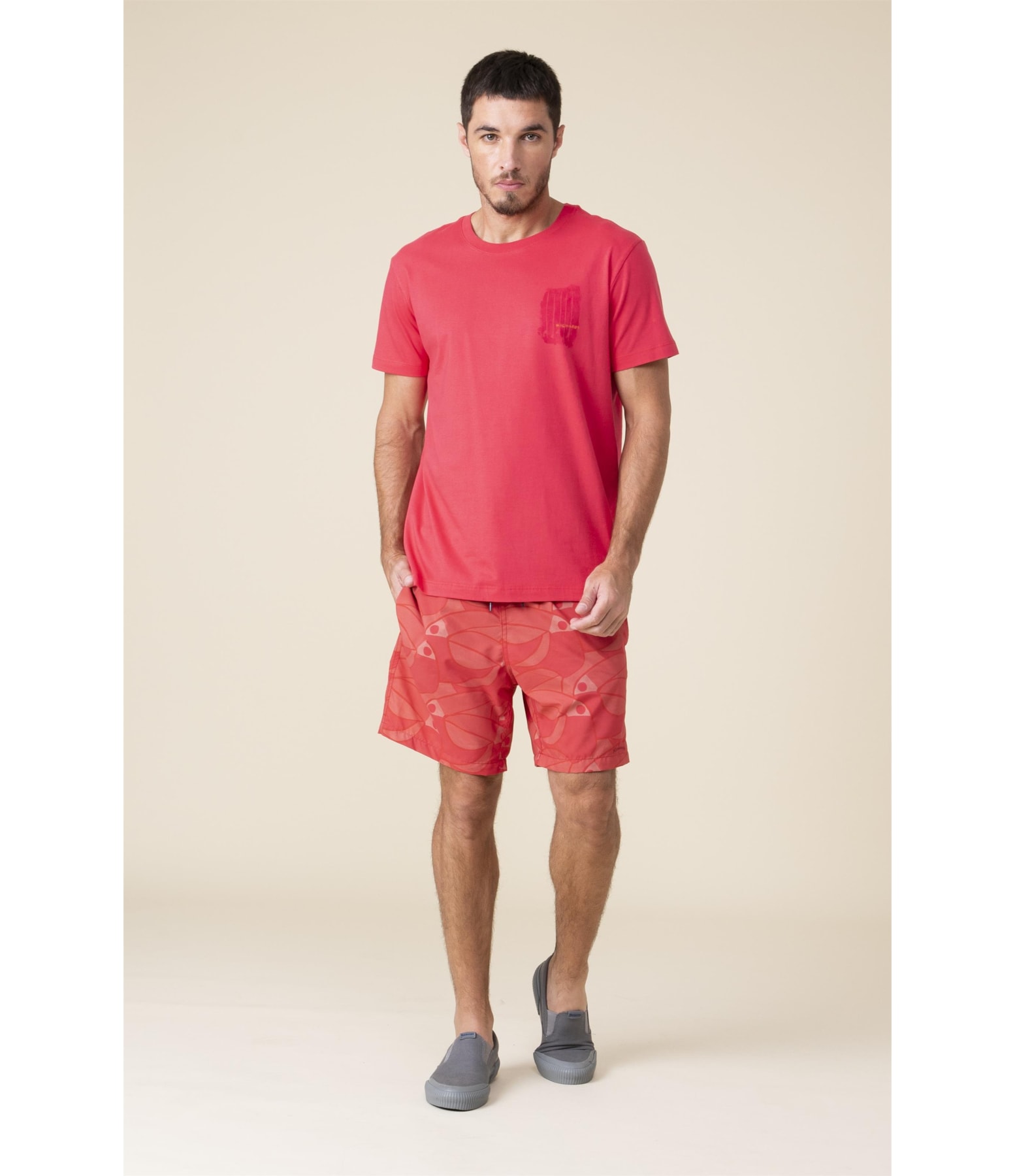 Beach Short Tucano Cereja