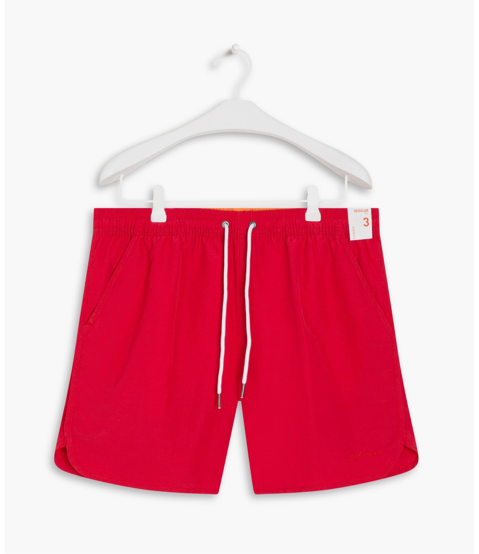  Beach Short Viés Regular Vermelho