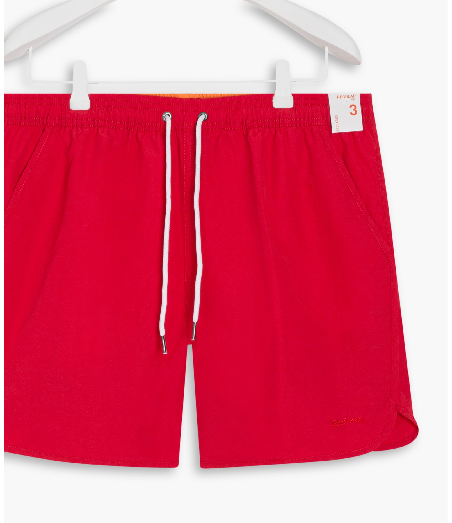  Beach Short Viés Regular Vermelho