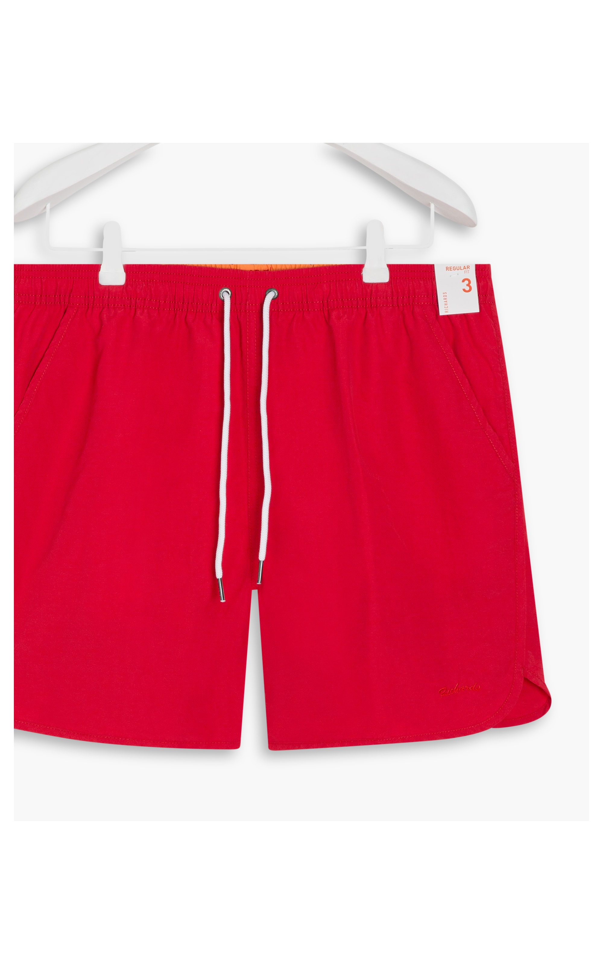 Beach Short Viés Regular Vermelho