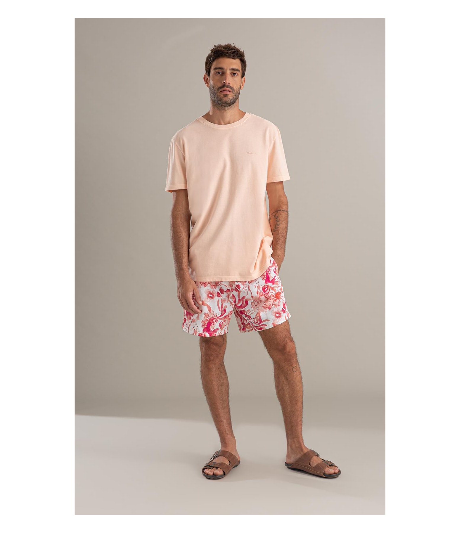 Beach Short Water Regular Fucsia