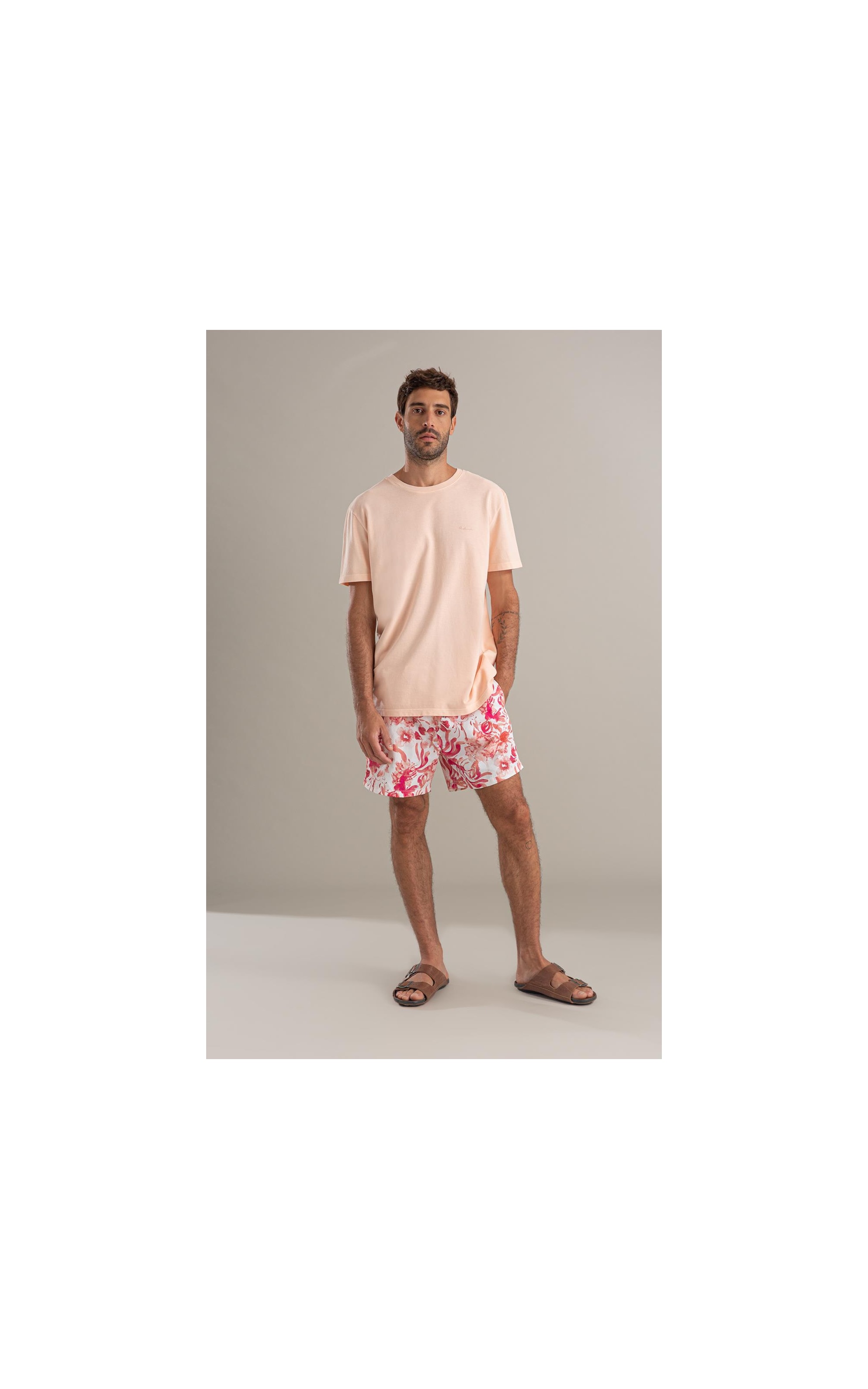 Beach Short Water Regular Fucsia