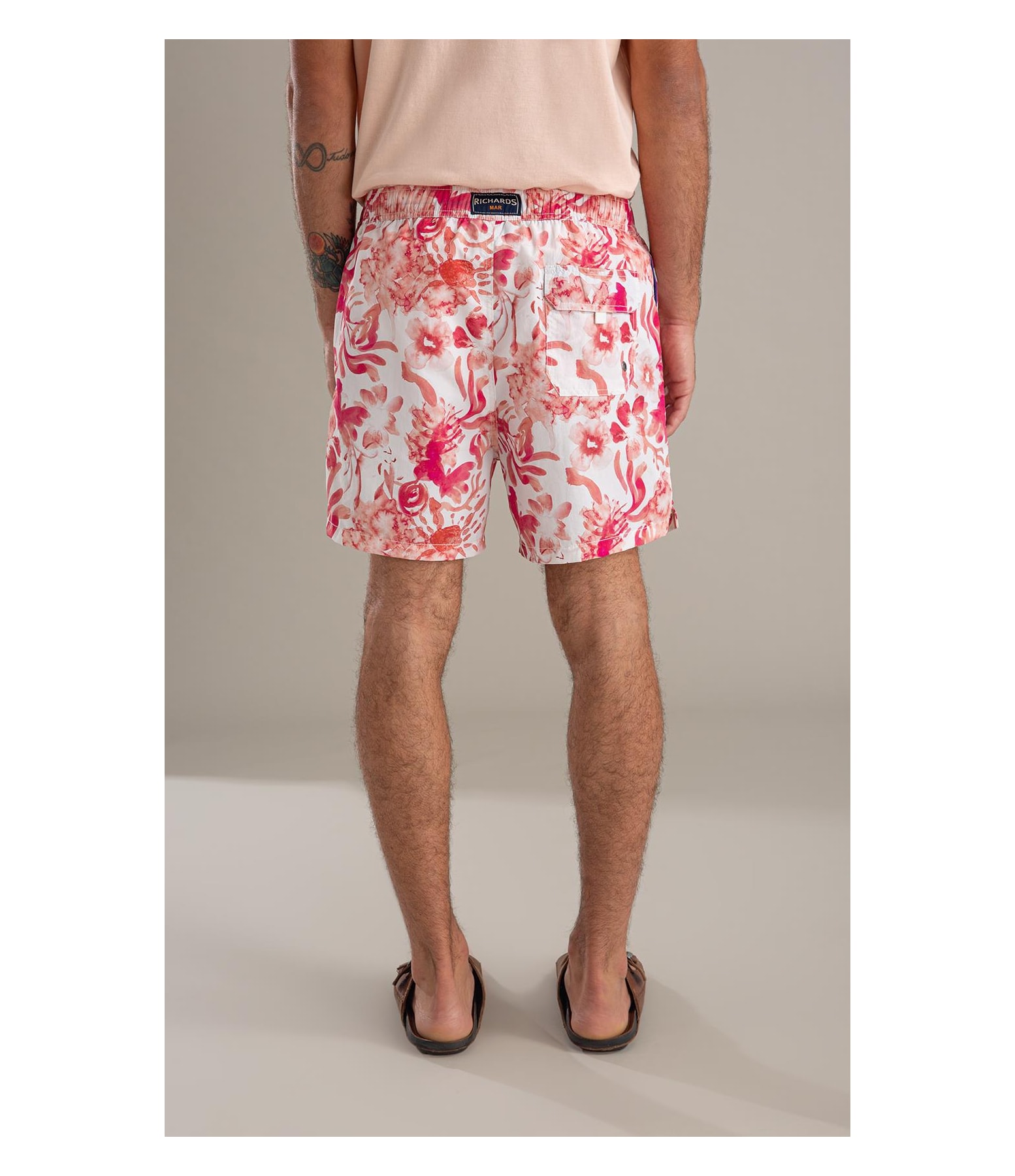 Beach Short Water Regular Fucsia