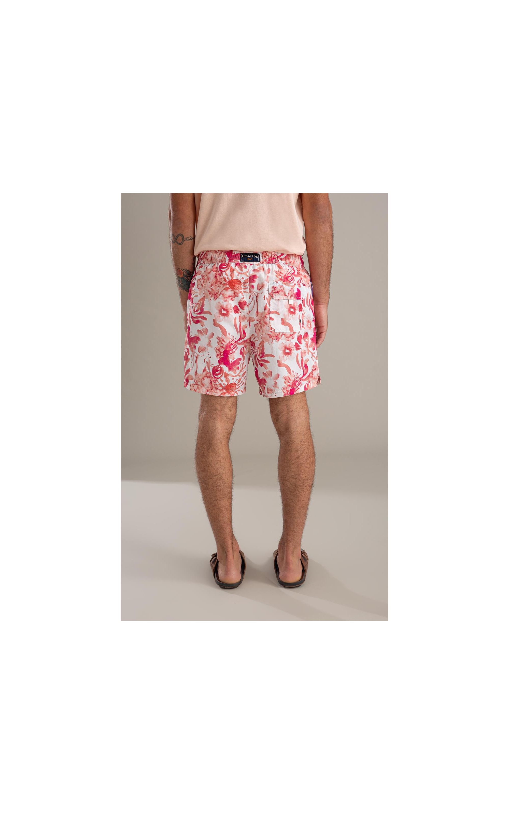 Beach Short Water Regular Fucsia