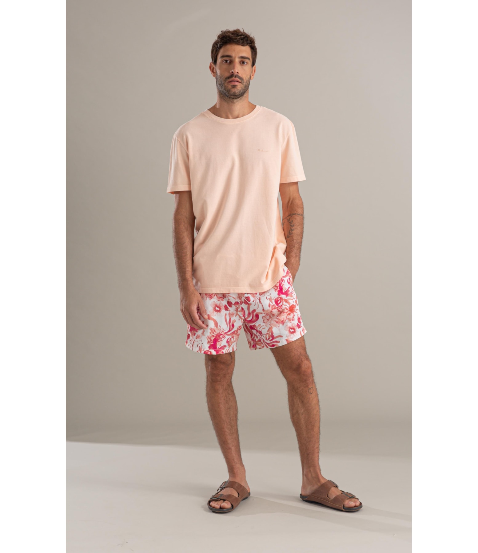 Beach Short Water Regular Fucsia