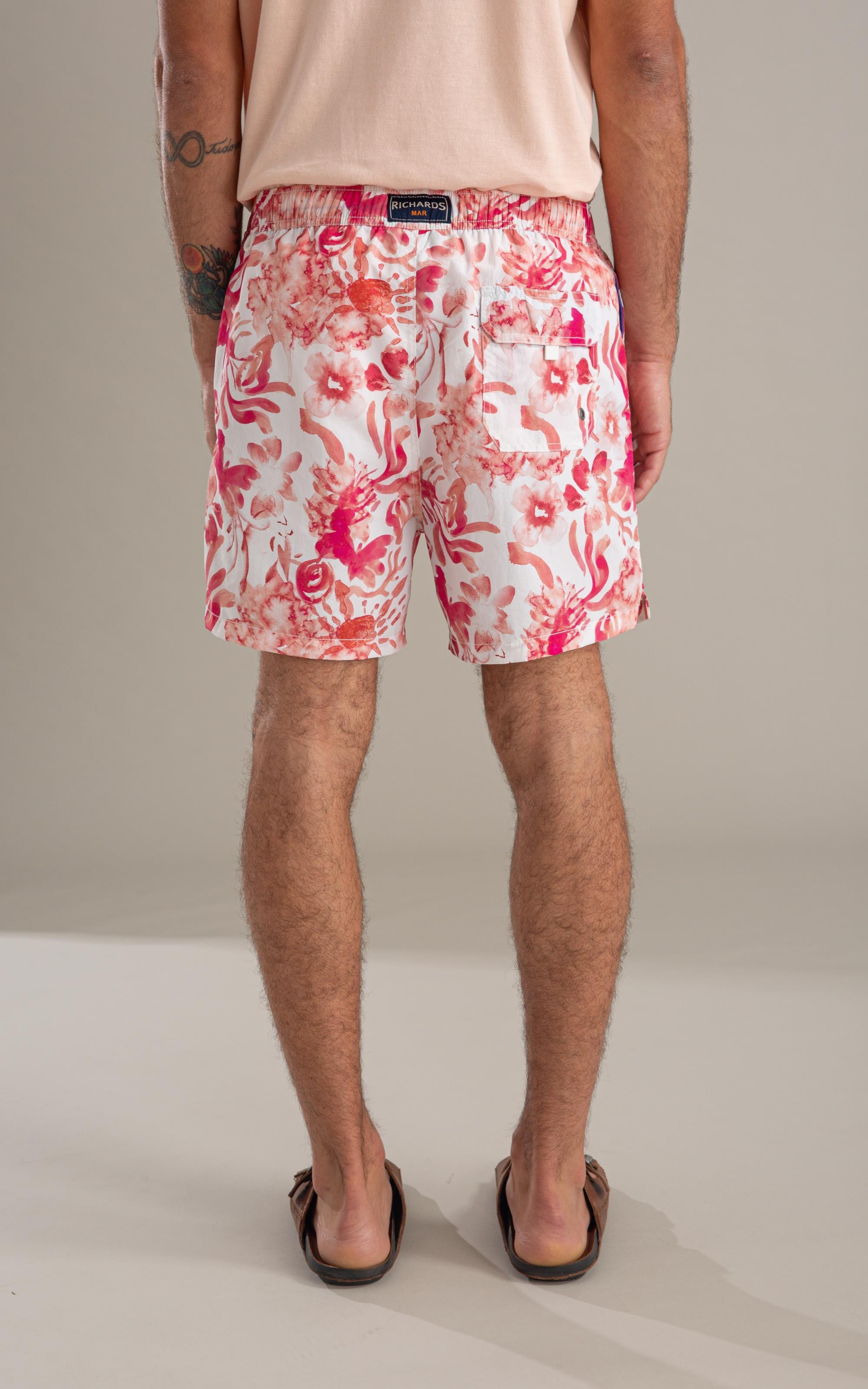 Beach Short Water Regular Fucsia