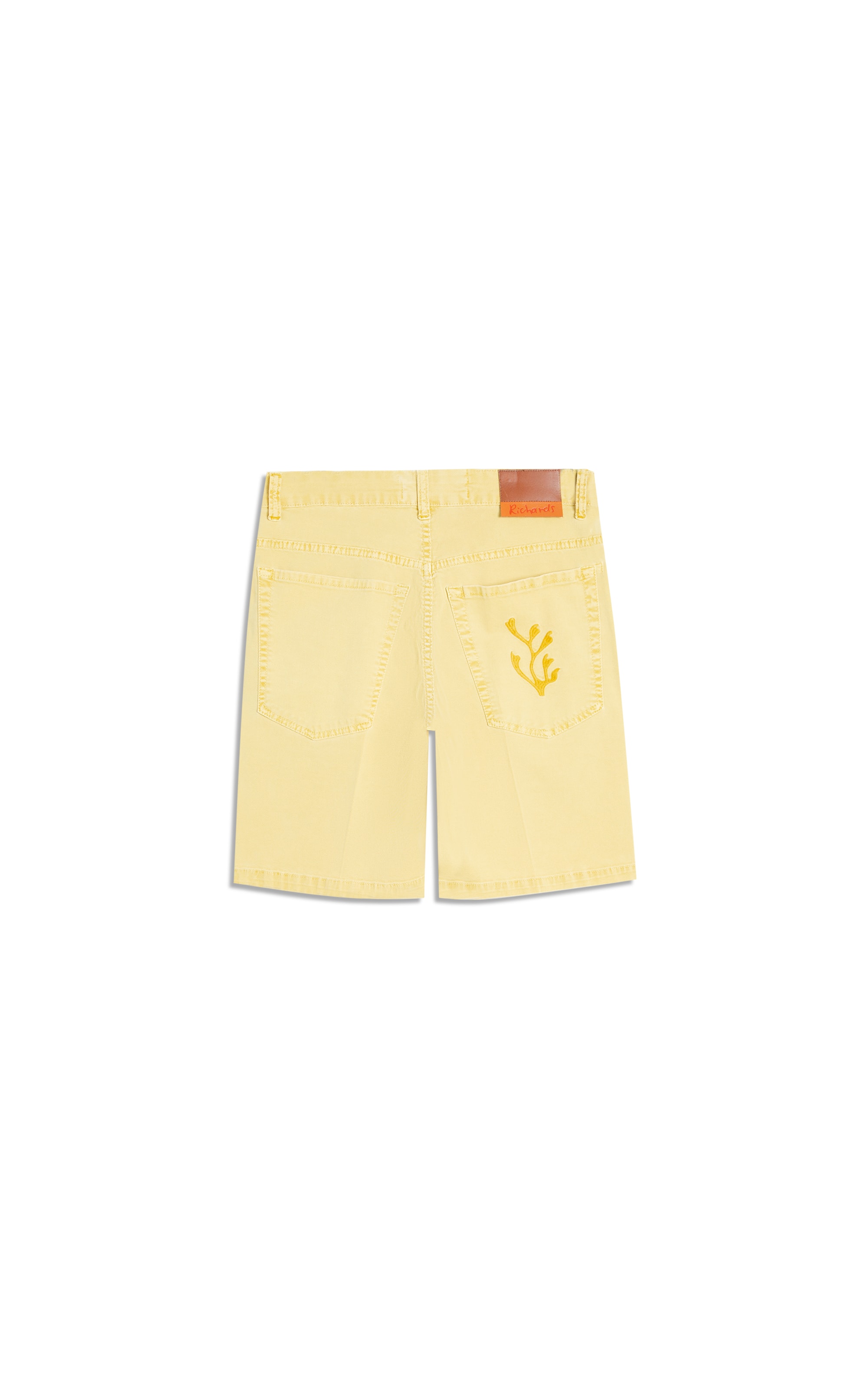 Bermuda 5 Pockets Rain Skate Mostarda