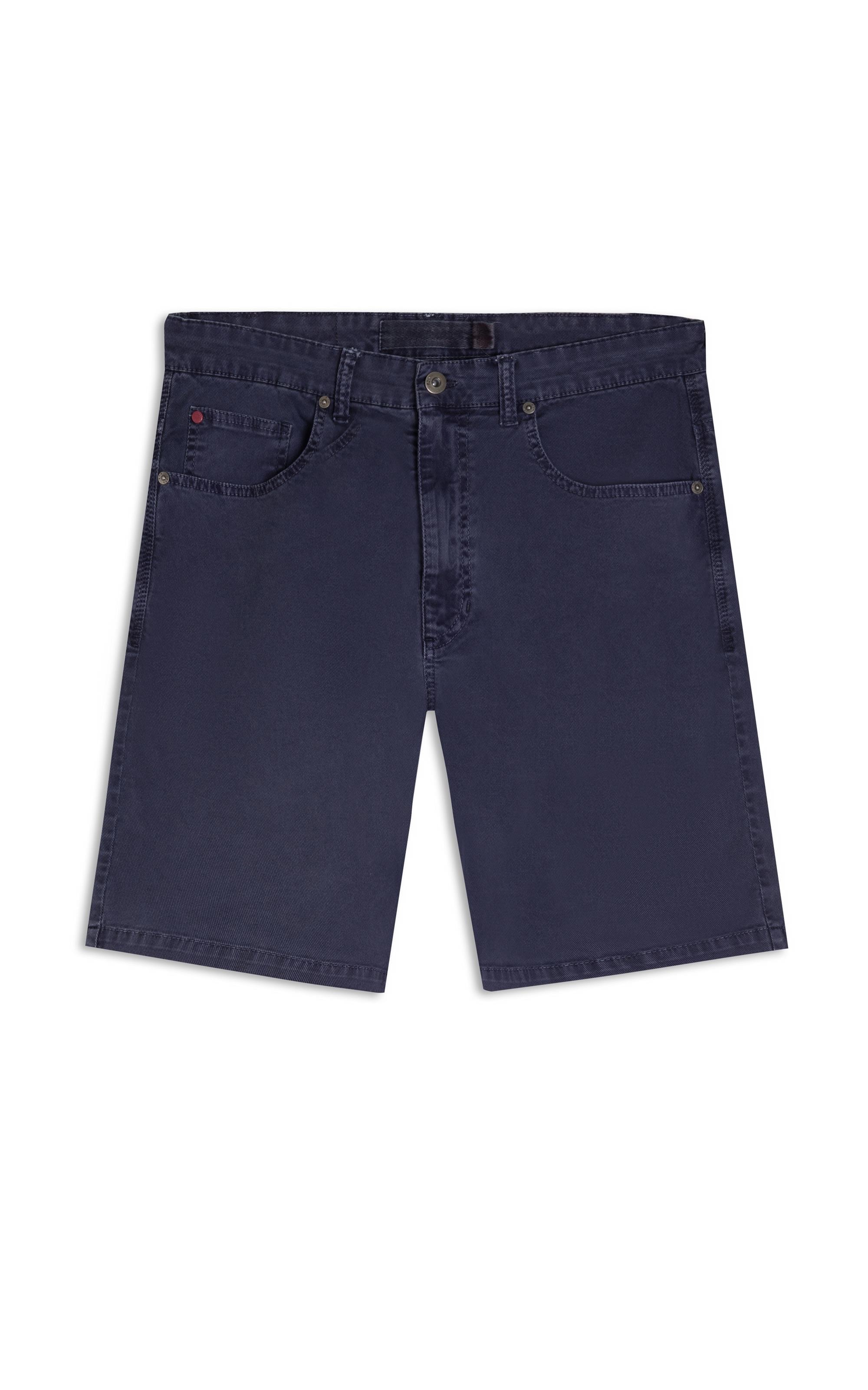 Bermuda 5pockets Rain Classic Purple Blue