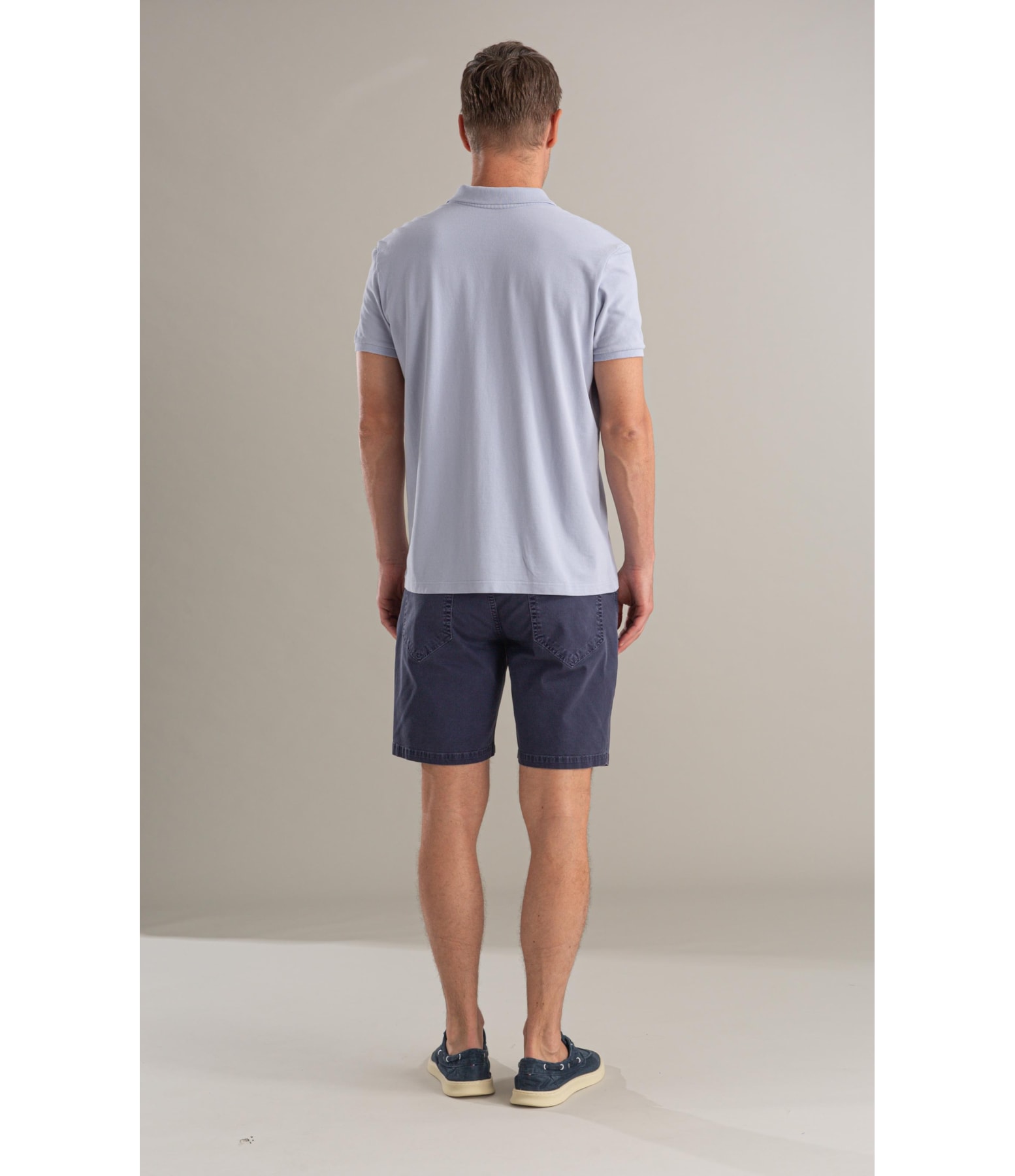 Bermuda 5pockets Rain Classic Purple Blue