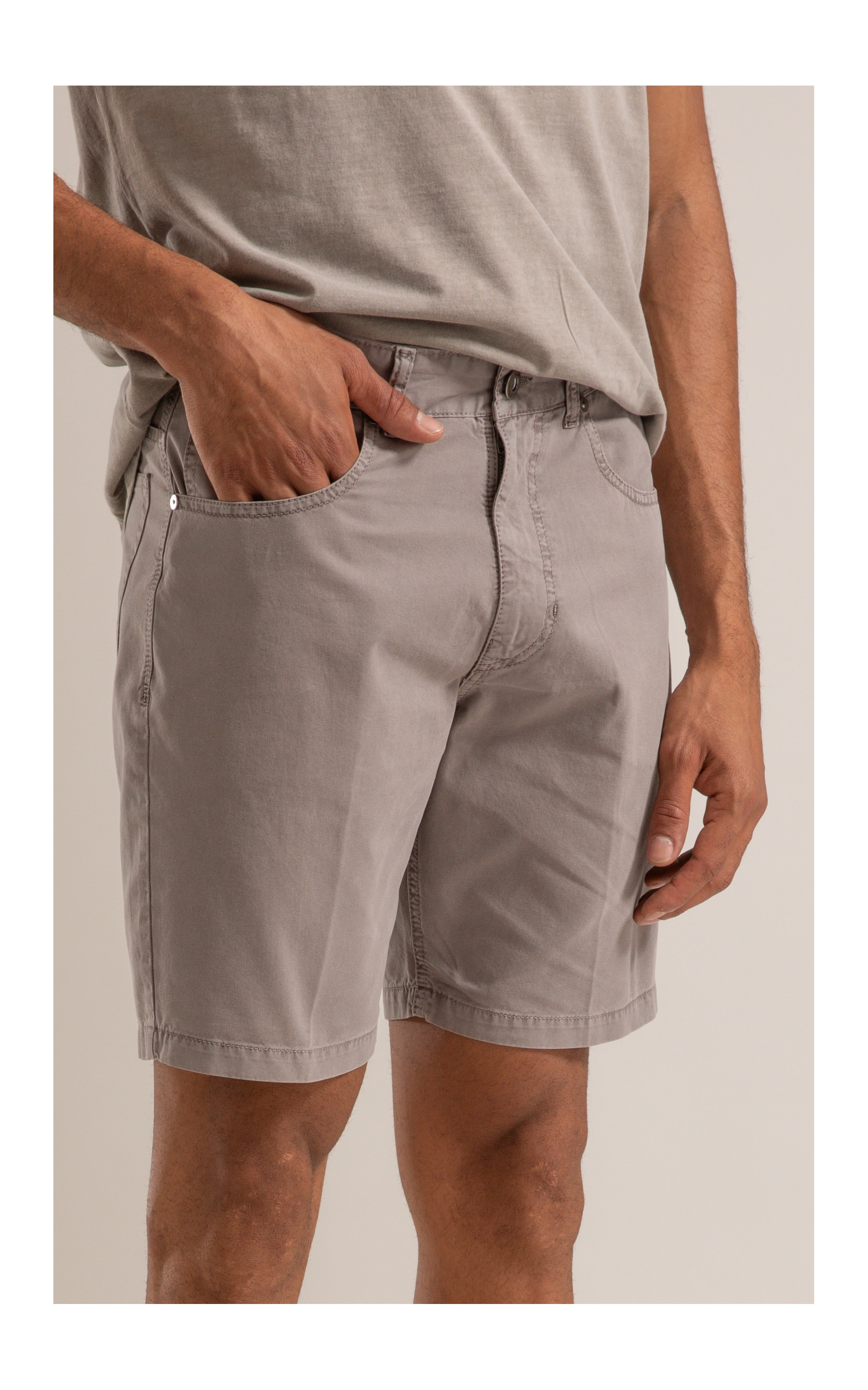 Bermuda 5pockets Vm Classic Niquel