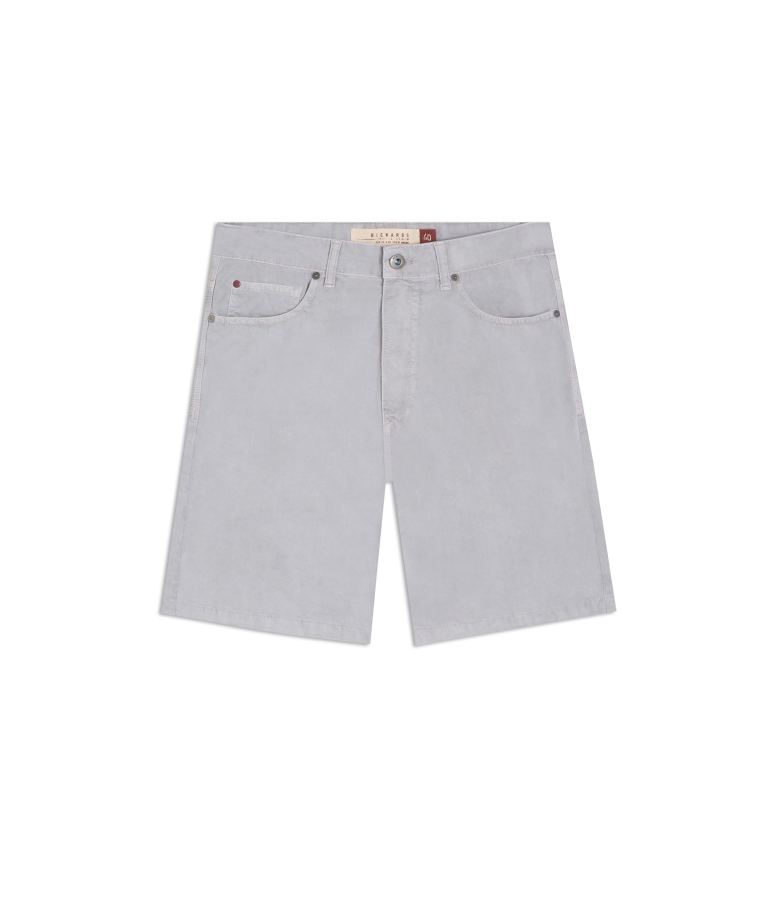 Bermuda 5pockets Vm Classic Prata