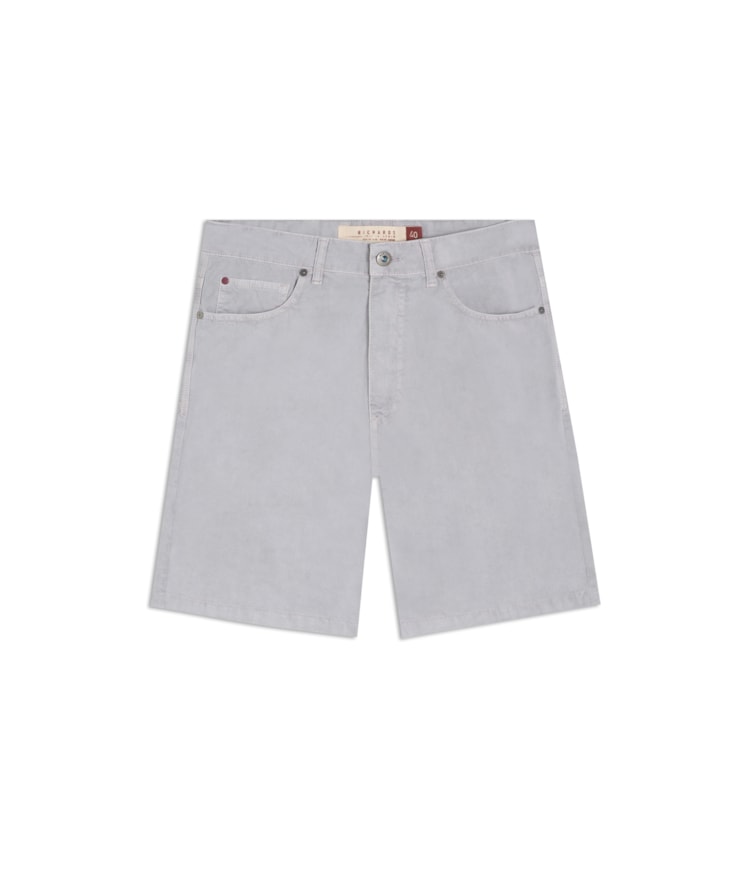 Bermuda 5pockets Vm Classic Prata