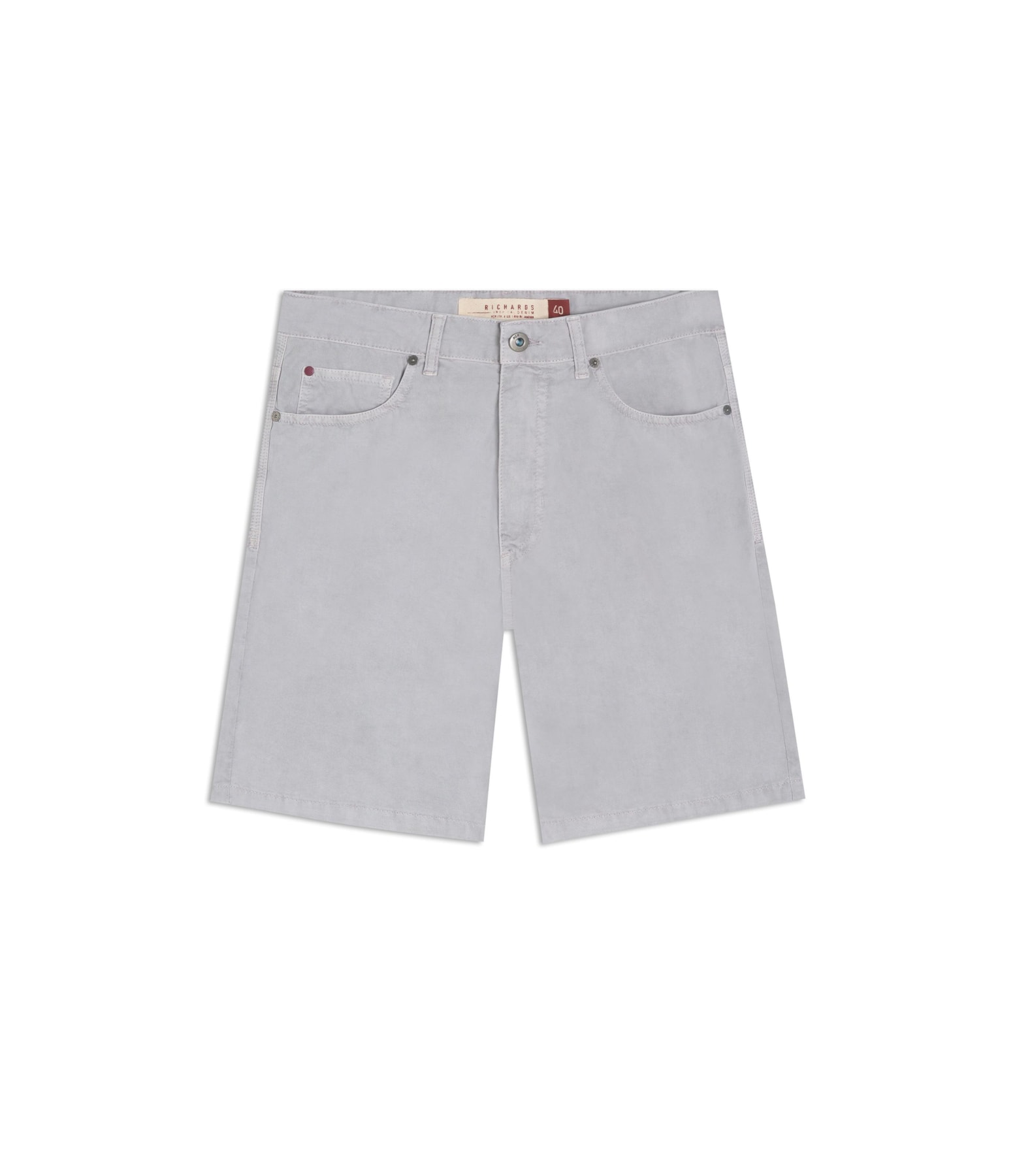 Bermuda 5pockets Vm Classic Prata