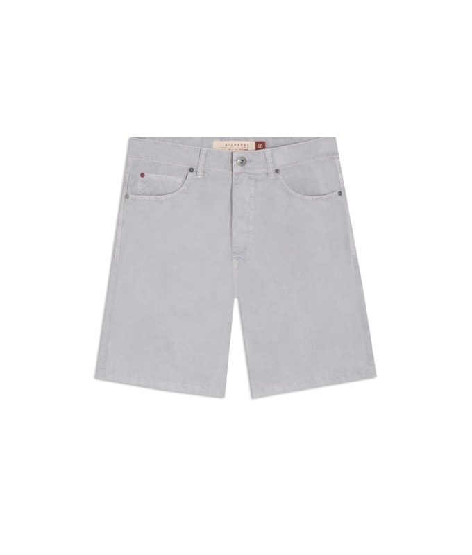 Bermuda 5pockets Vm Classic Prata