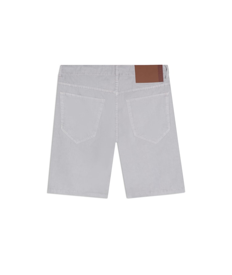 Bermuda 5pockets Vm Classic Prata