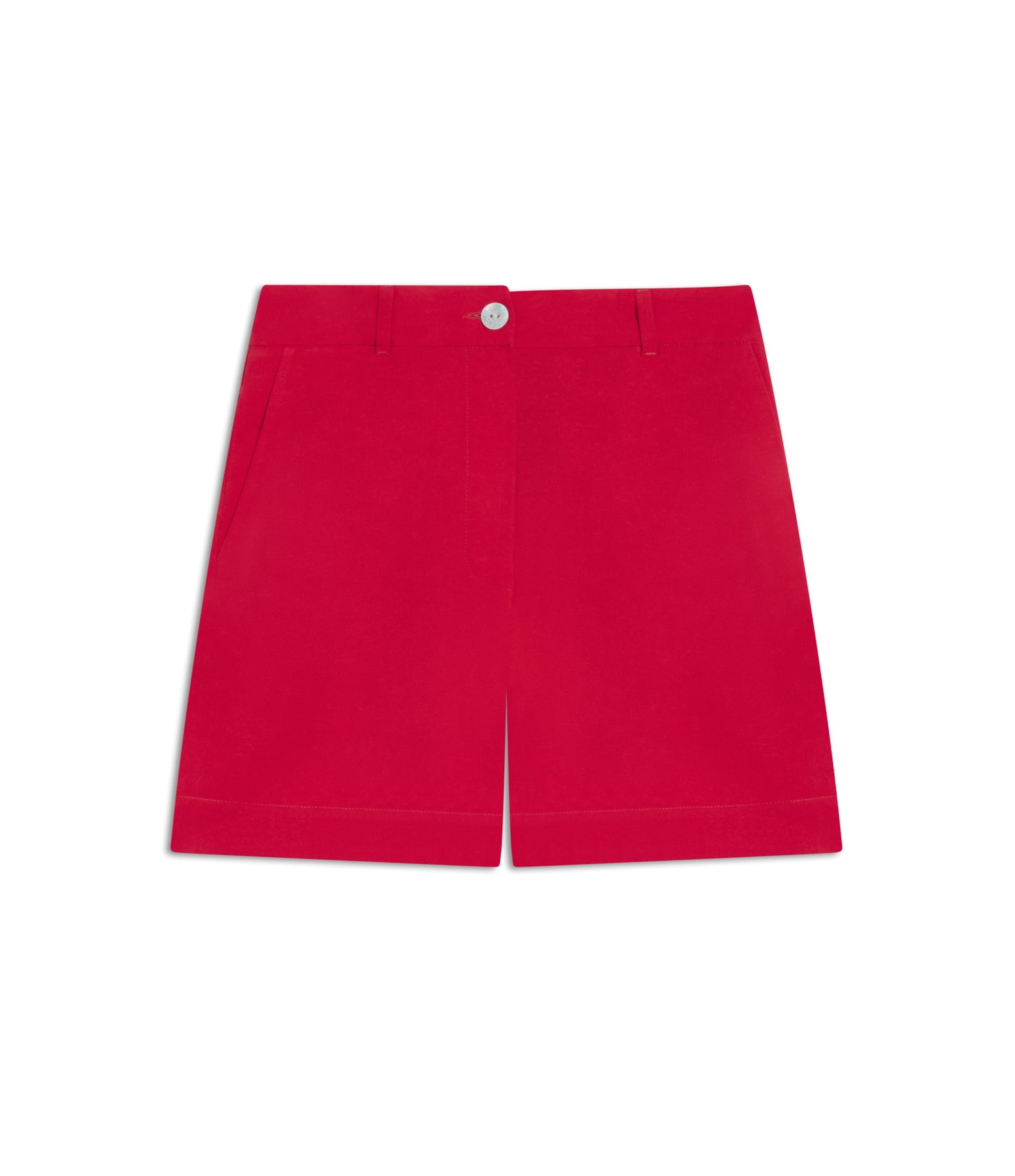 Bermuda Aspen Linho Blend Vermelho Vivo        