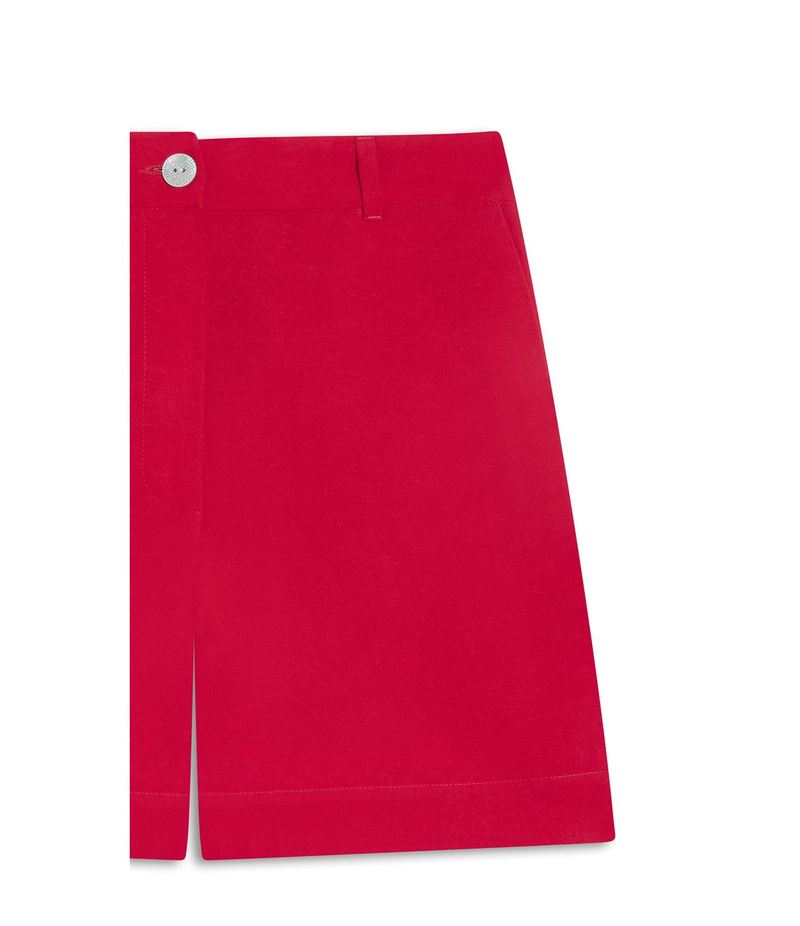 Bermuda Aspen Linho Blend Vermelho Vivo        