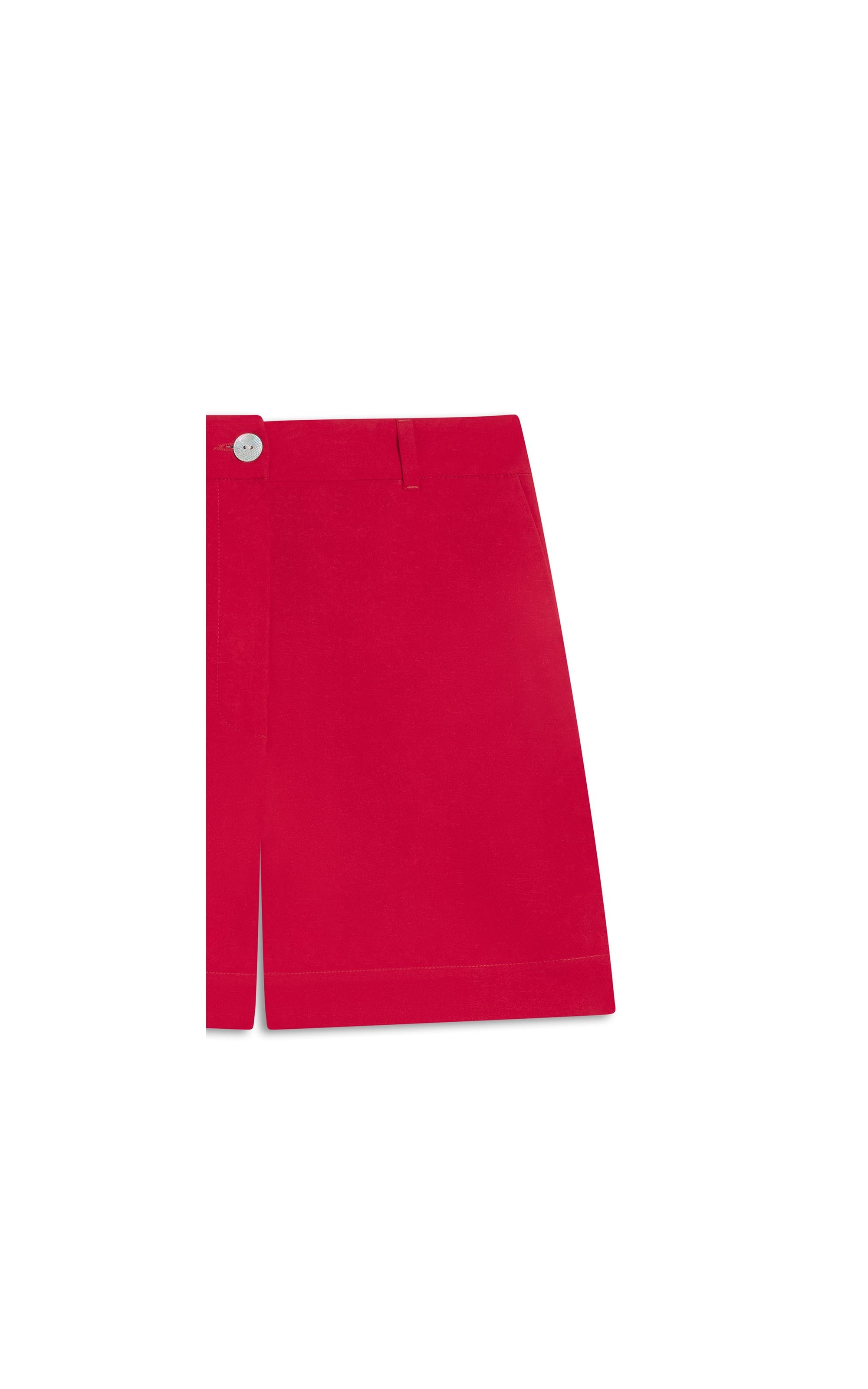 Bermuda Aspen Linho Blend Vermelho Vivo        