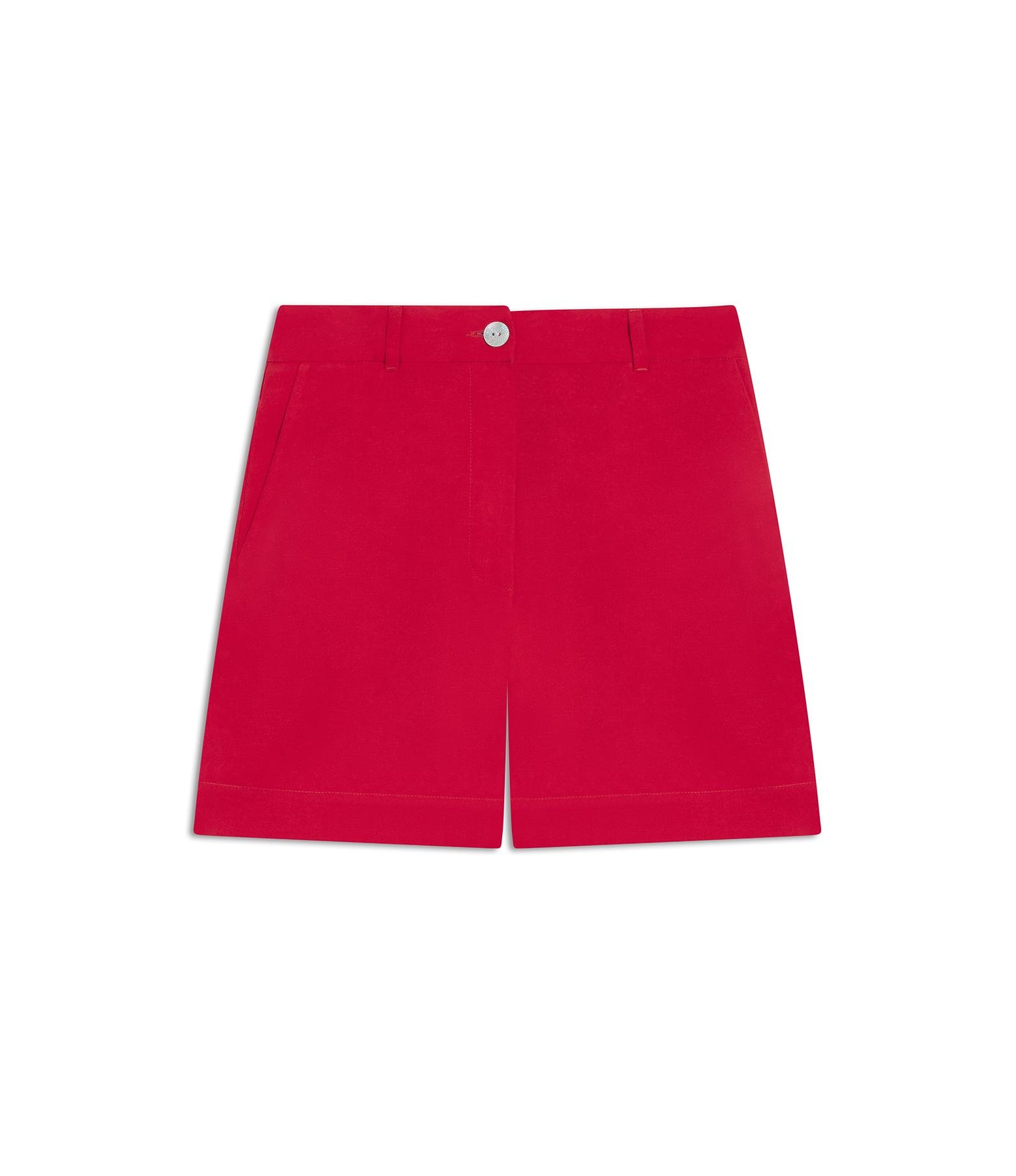 Bermuda Aspen Linho Blend Vermelho Vivo        