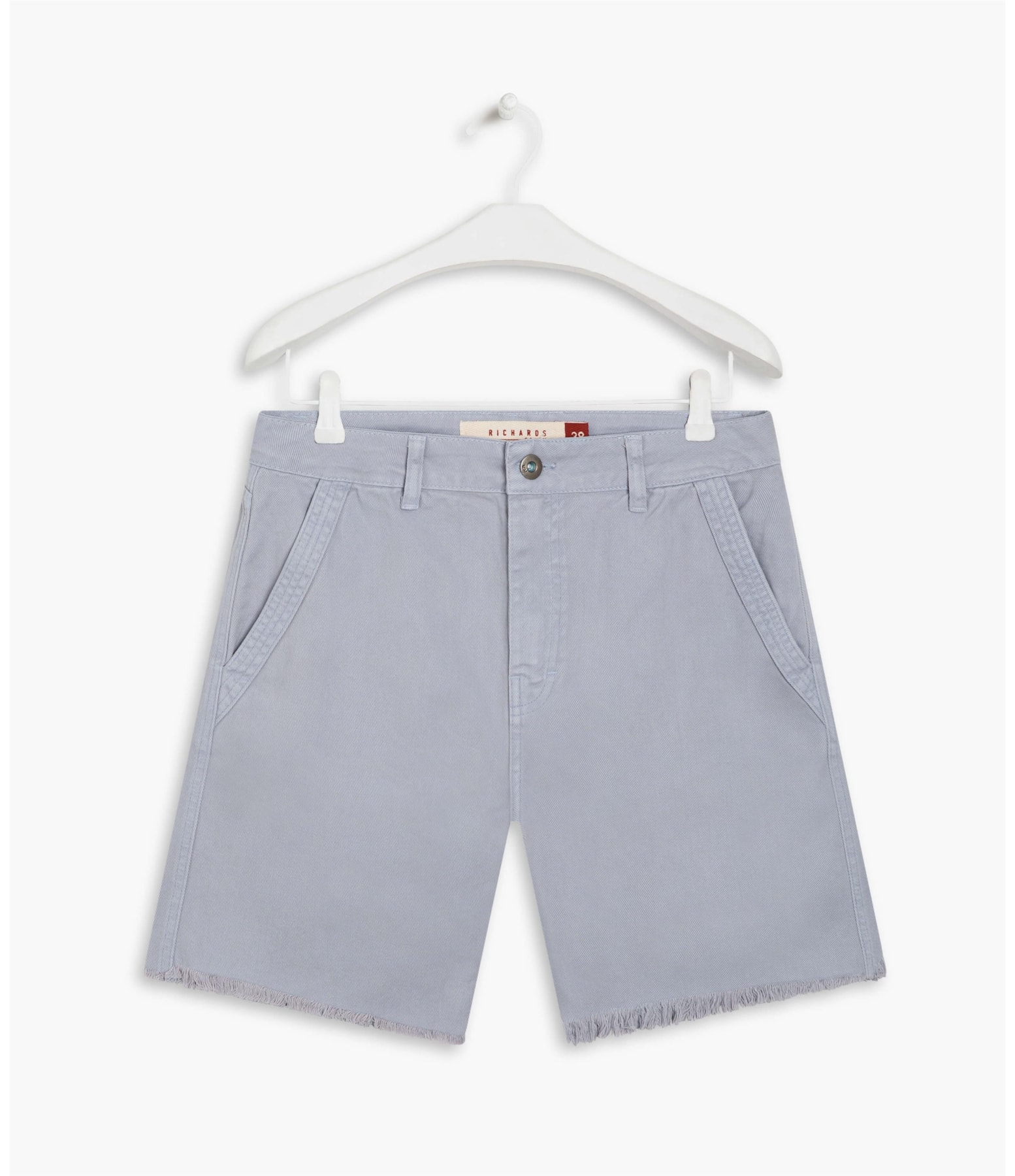 Bermuda Bela White Denim Azul Seco
